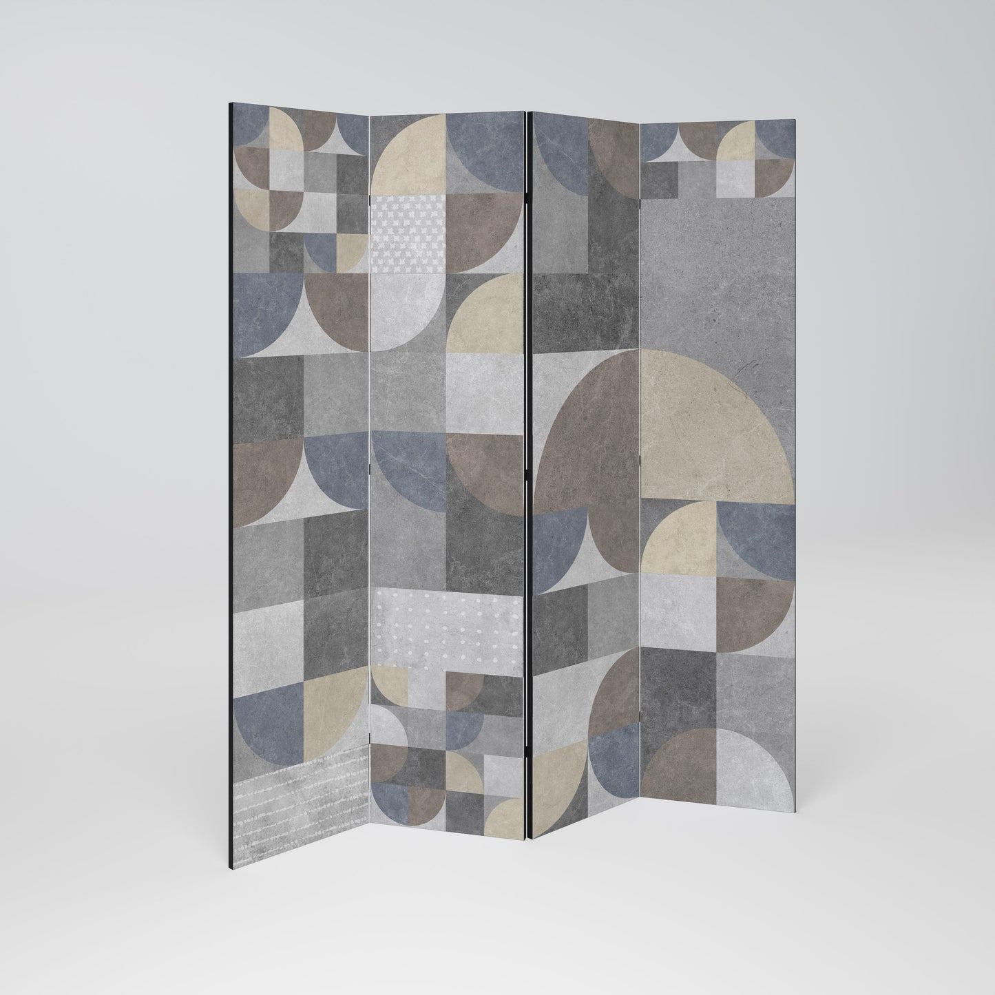 A PIECE OF SHAPE Decorative 4-Panel Room Divider