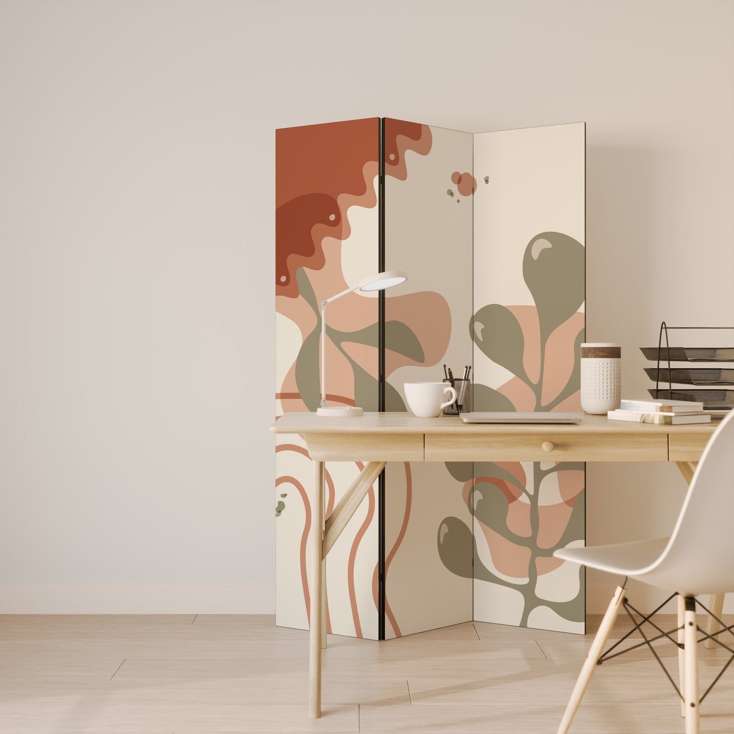 ARTISTRY AURA Dekorativ rumsavdelare med 3 paneler