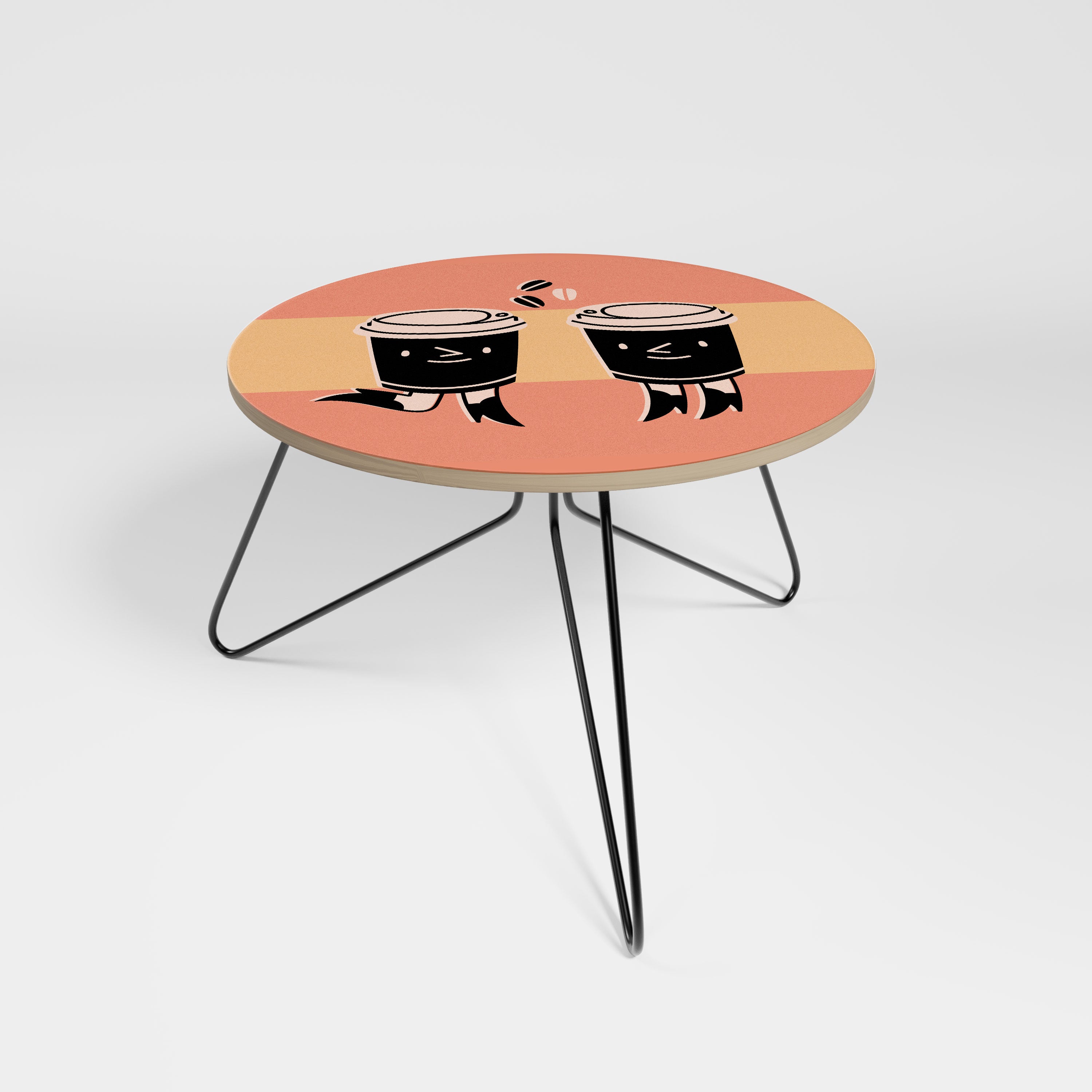 JOYFUL COFFEE Small Coffee Table