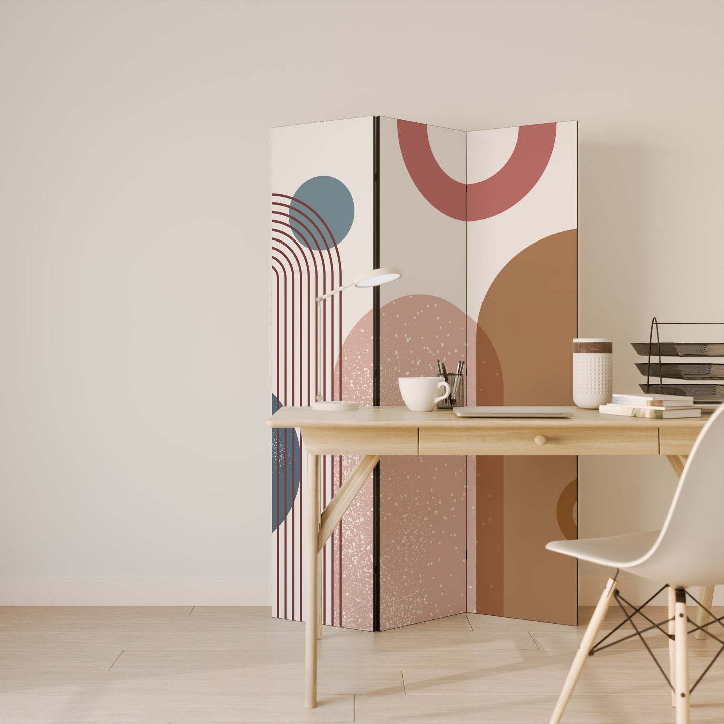 SHAPESCAPE LEAP Dekorativ rumsavdelare med 3 paneler
