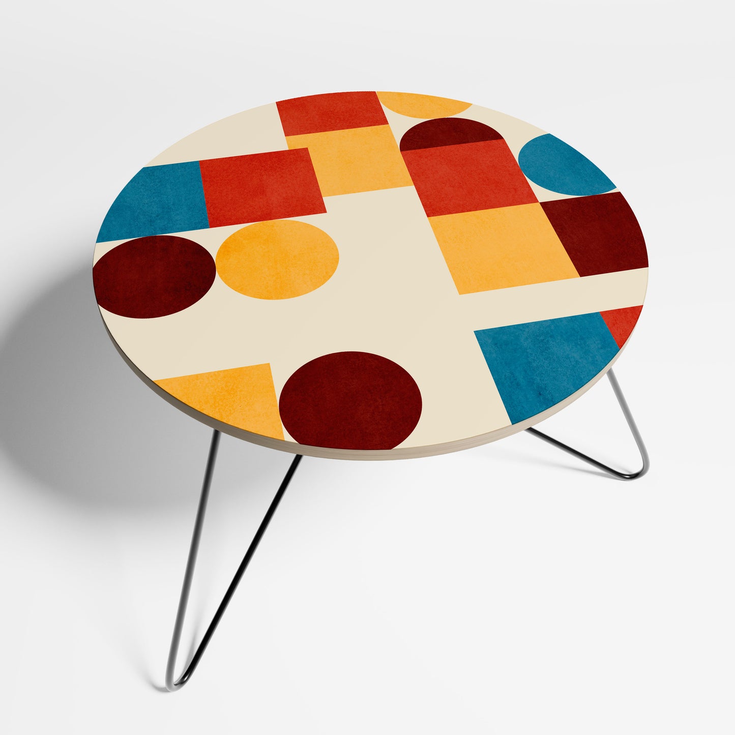 GEOMETRIC PUZZLE Small Coffee Table