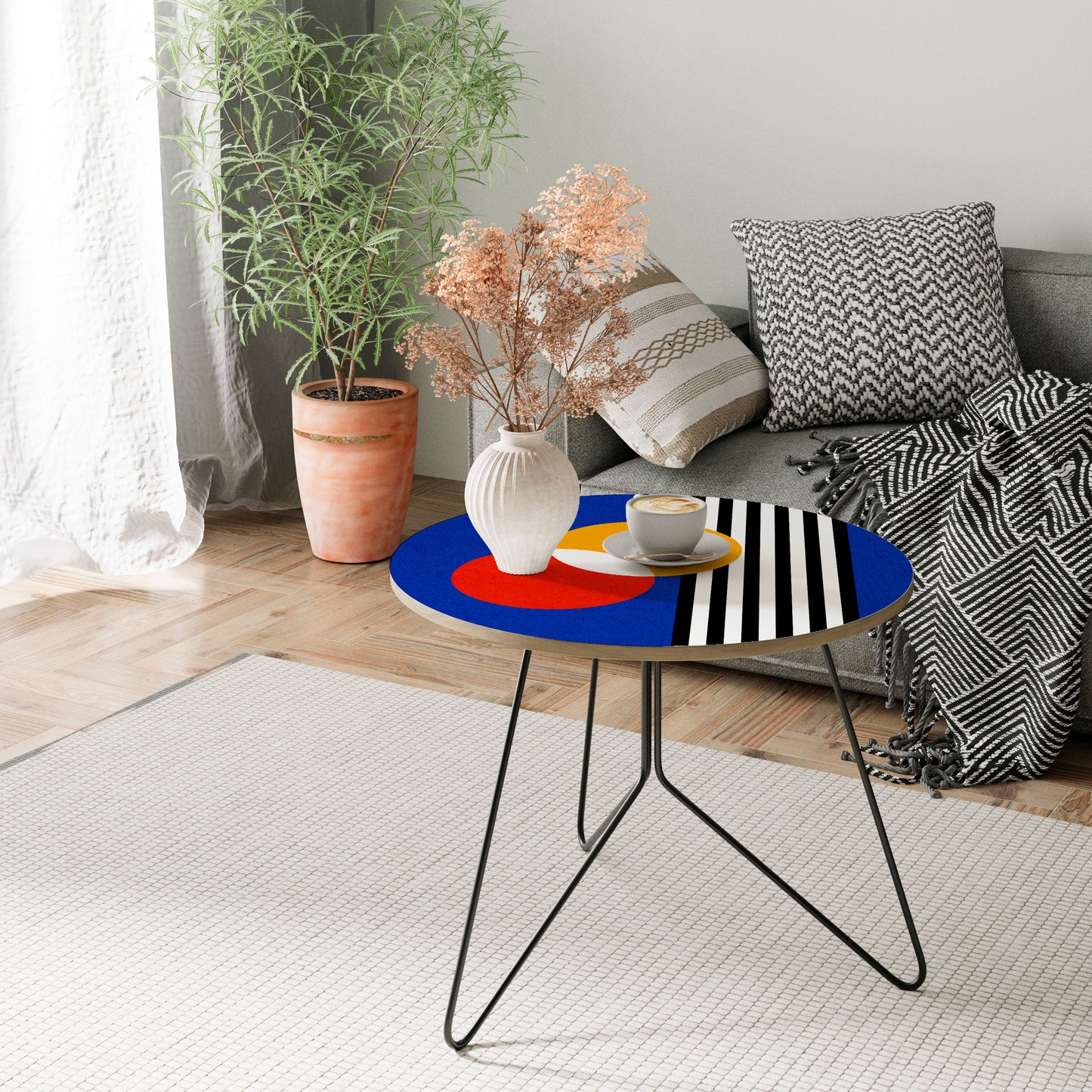 GEOMETRIC HARMONY Large Coffee Table