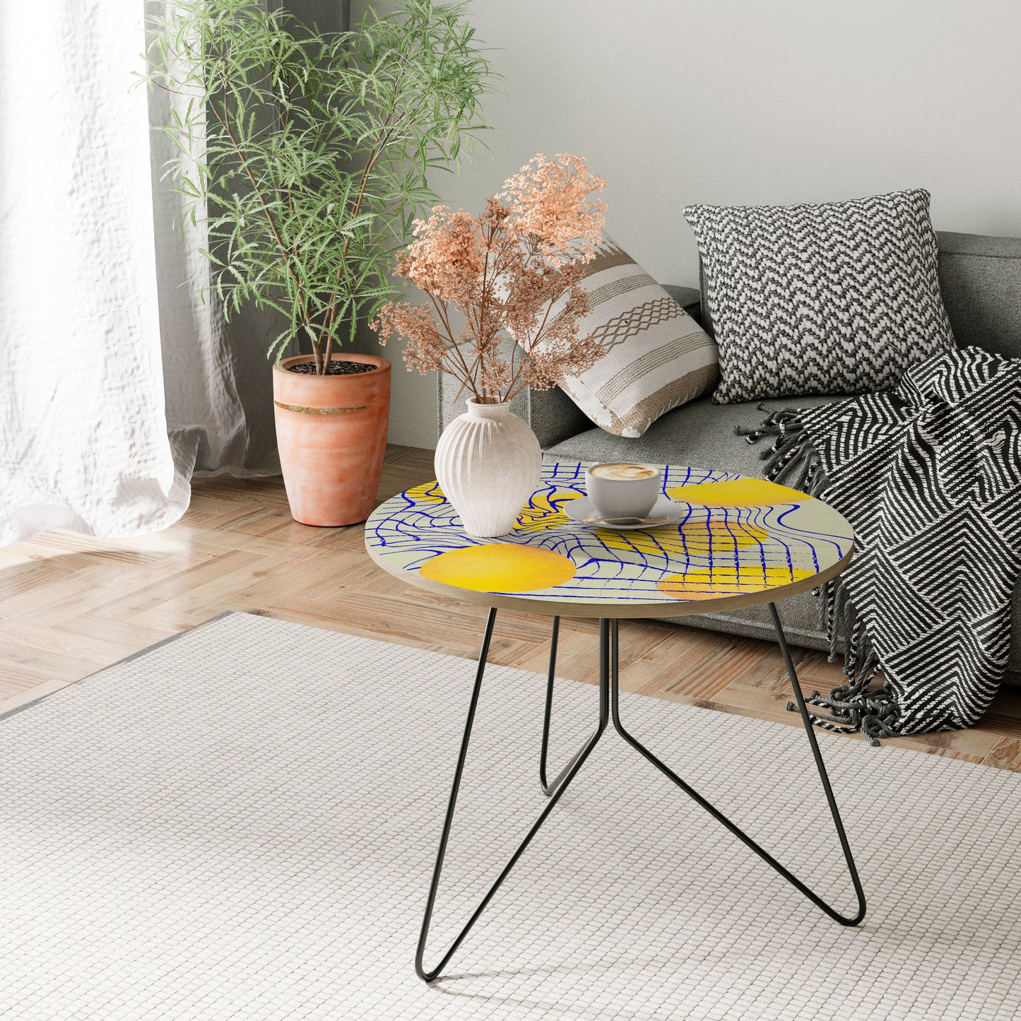 CURVED SPACE Large Coffee Table