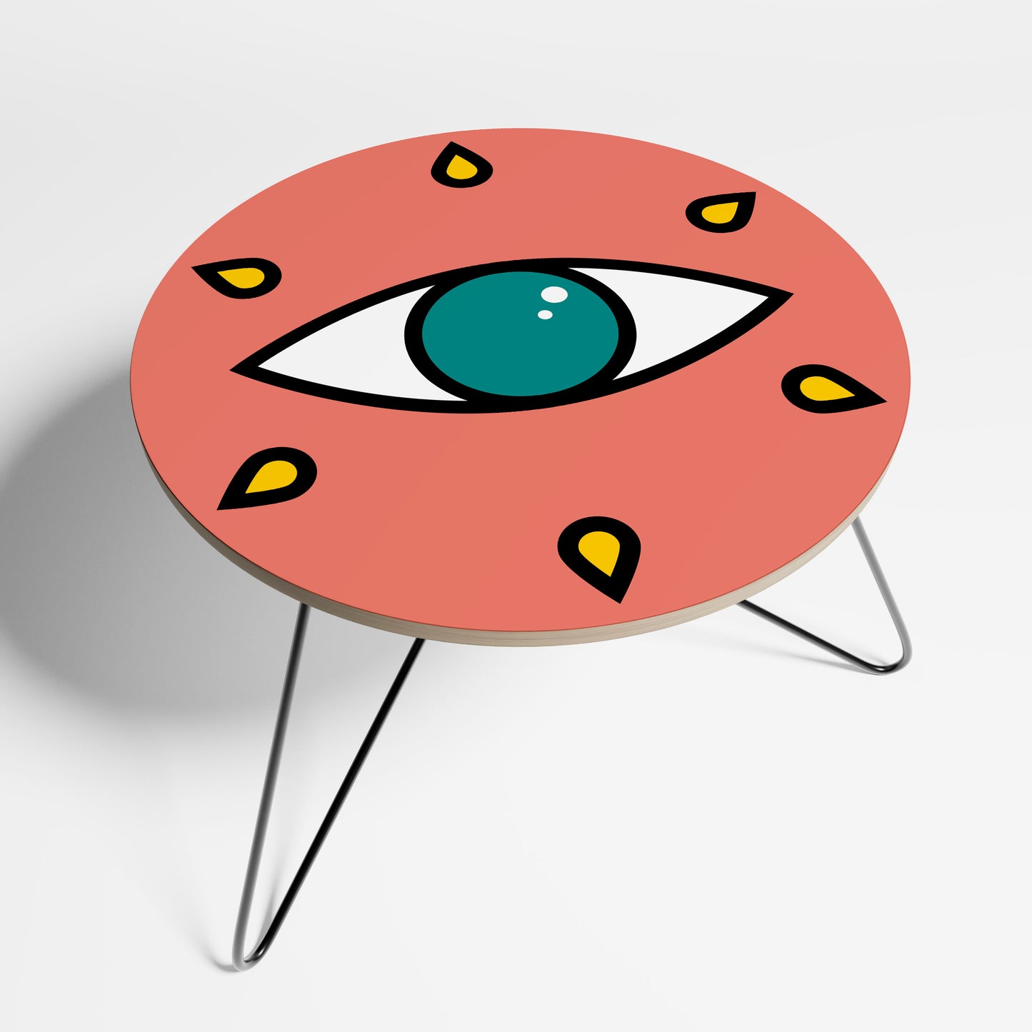 SEE EVERYTHING Small Coffee Table