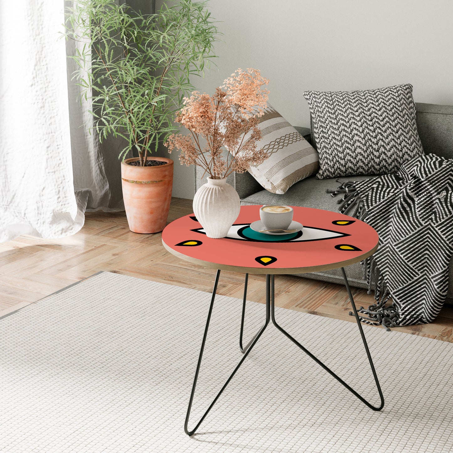 SEE EVERYTHING Large Coffee Table