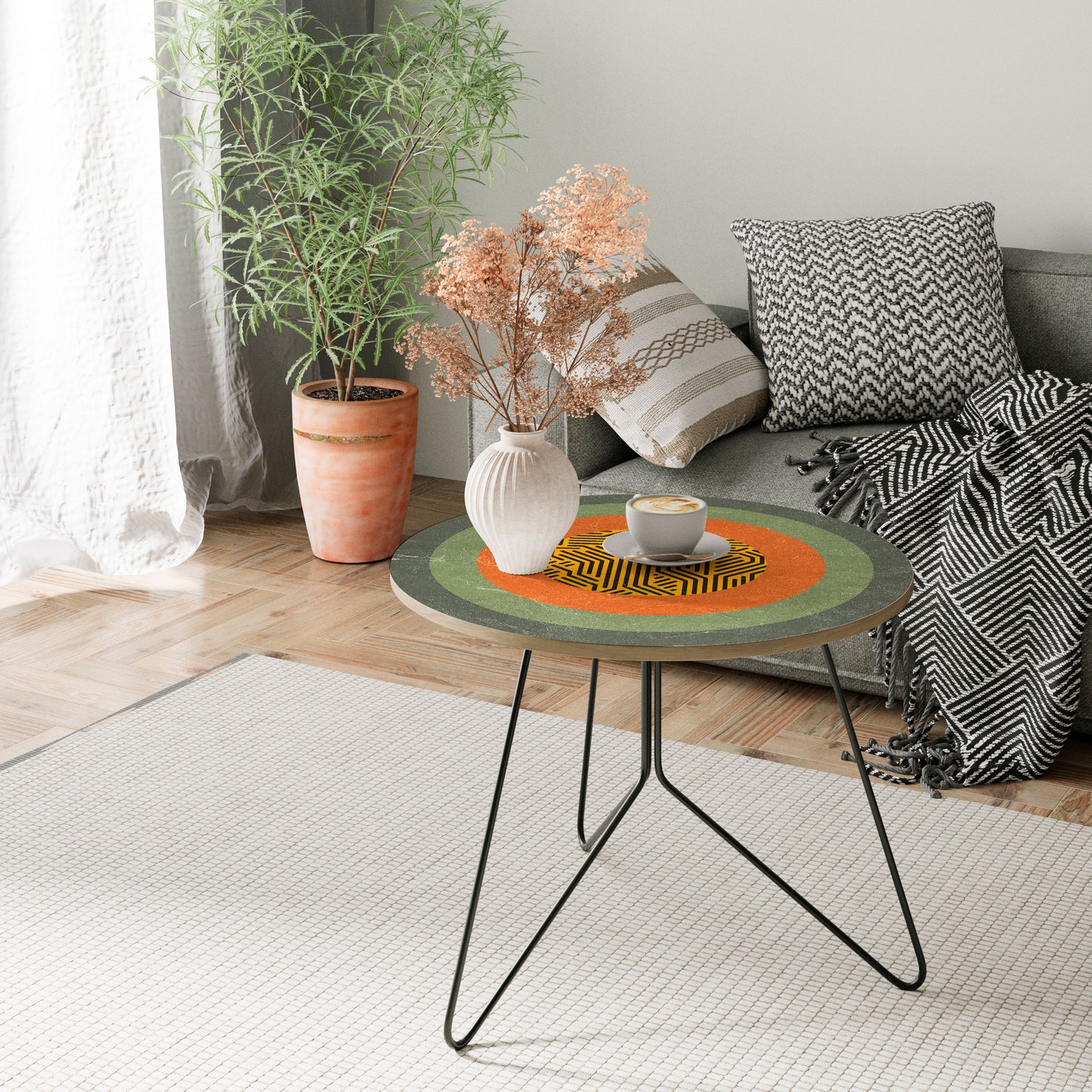 MELANCHOLY CIRCLES Large Coffee Table