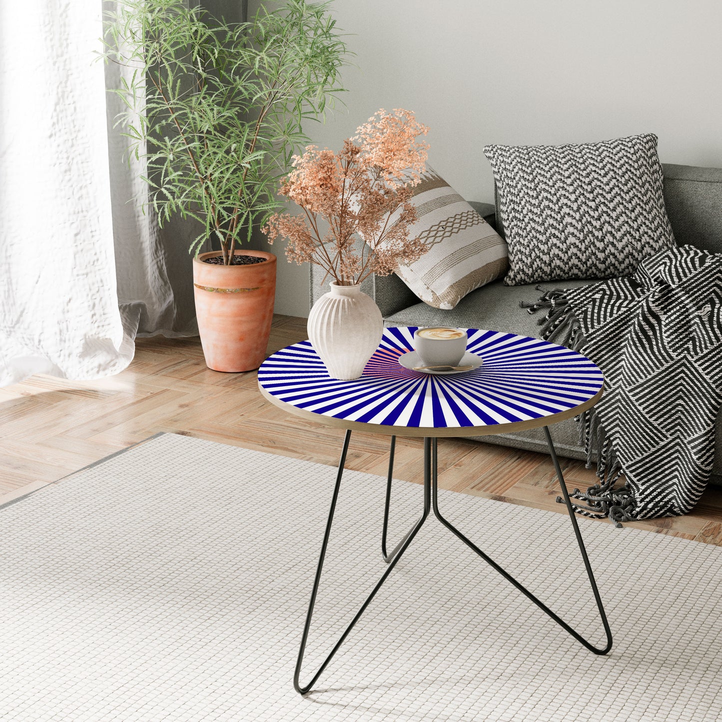 RADIANT ILLUSION Large Coffee Table
