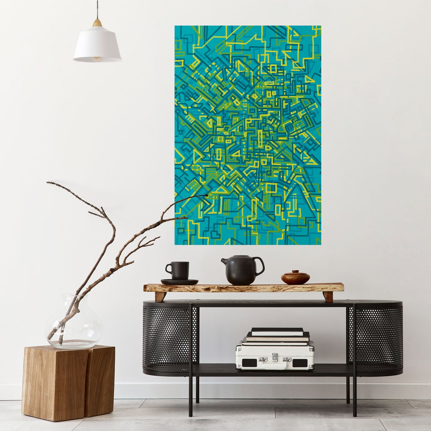 NOSTALGIC MEMORIES Peel and Stick Vertical Poster