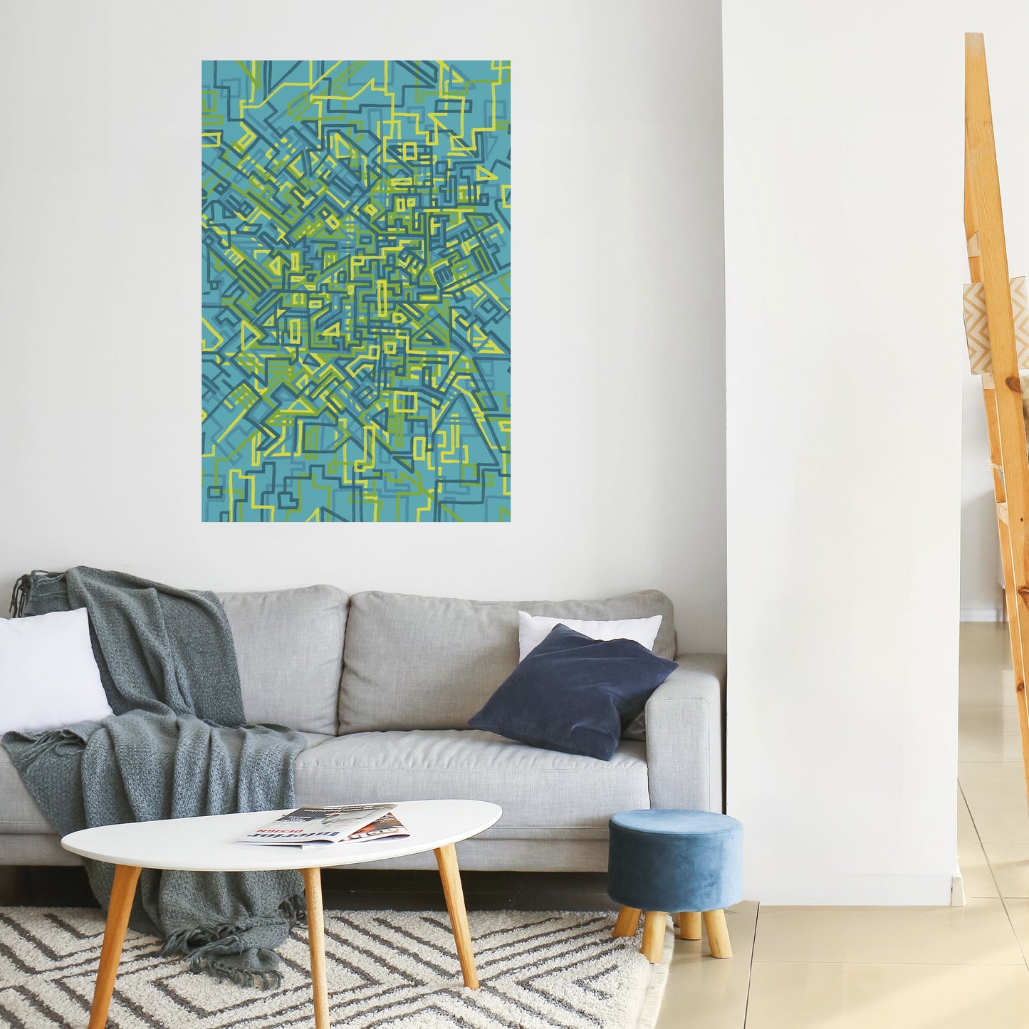 NOSTALGIC MEMORIES Peel and Stick Vertical Poster
