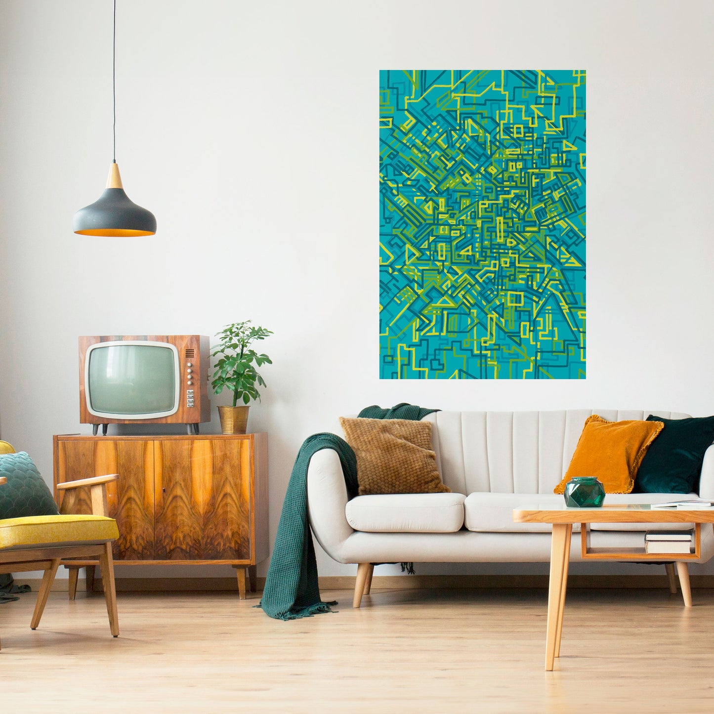 NOSTALGIC MEMORIES Peel and Stick Vertical Poster