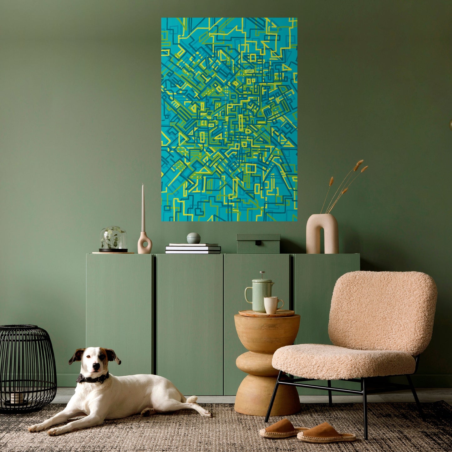 NOSTALGIC MEMORIES Peel and Stick Vertical Poster