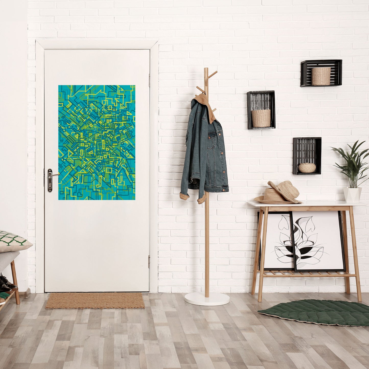 NOSTALGIC MEMORIES Peel and Stick Vertical Poster