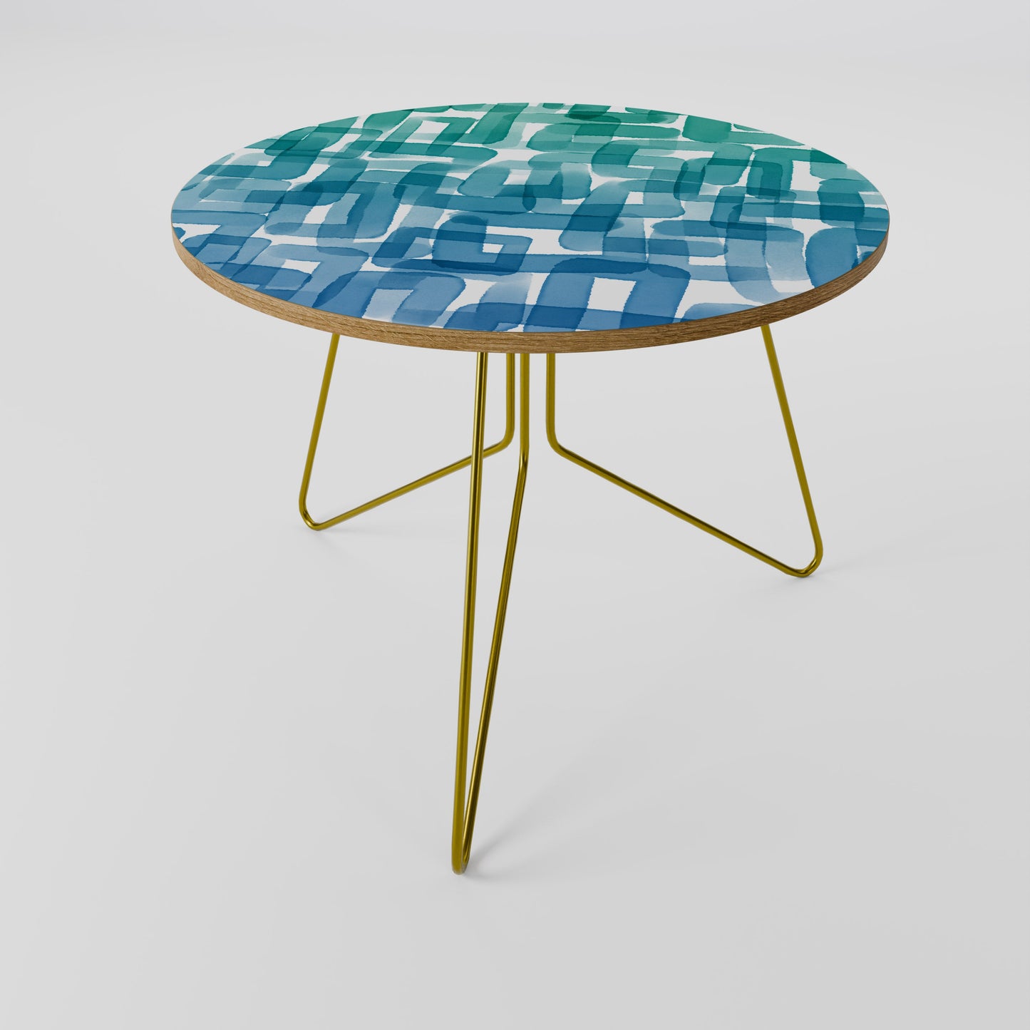TURQUOISE RECTANGLES Coffee Table 69