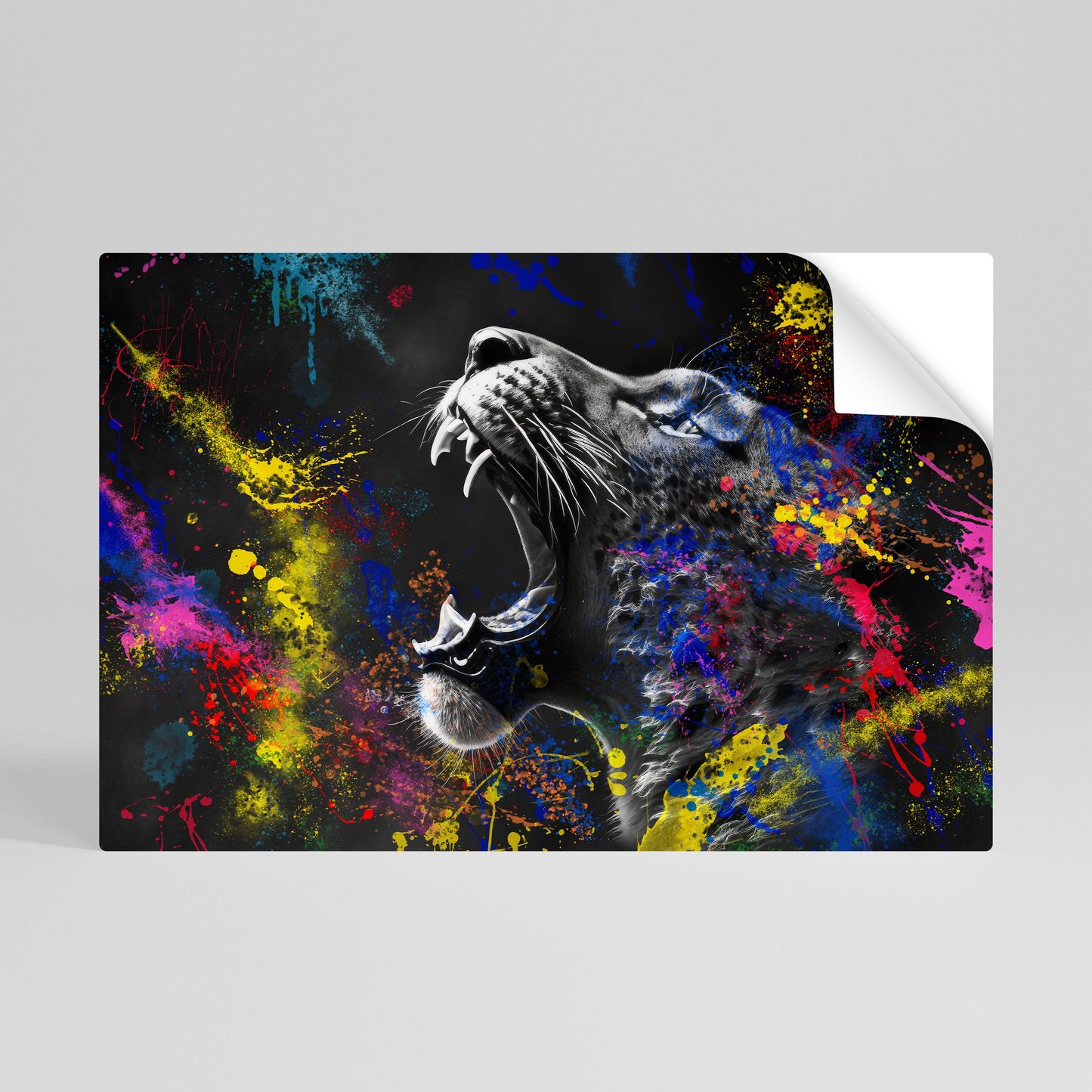 LAMPART ARTISTRY horisontell poster med självhäftande tryck