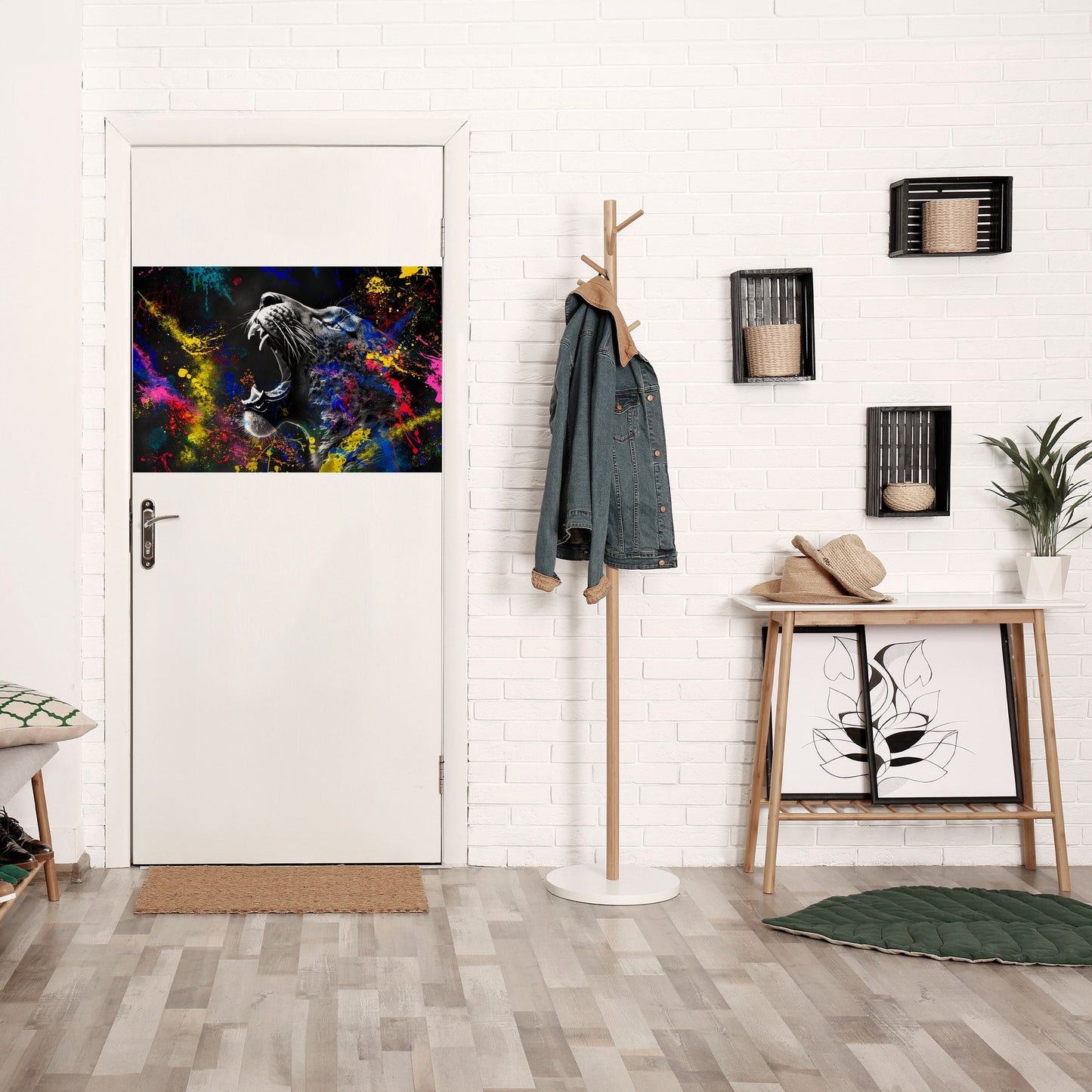 LAMPART ARTISTRY horisontell poster med självhäftande tryck