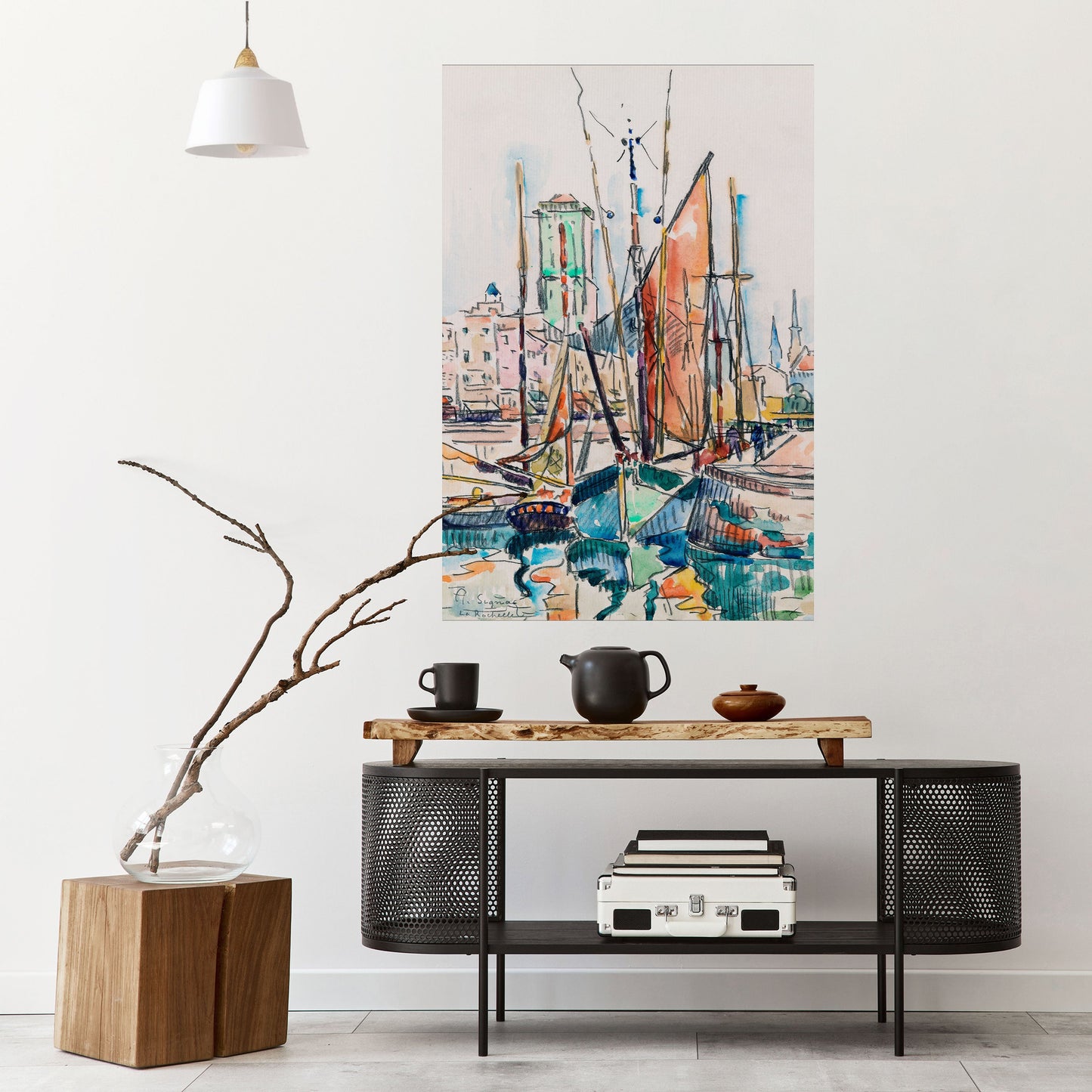 LA ROCHELLE vertikal poster med självhäftande tryck