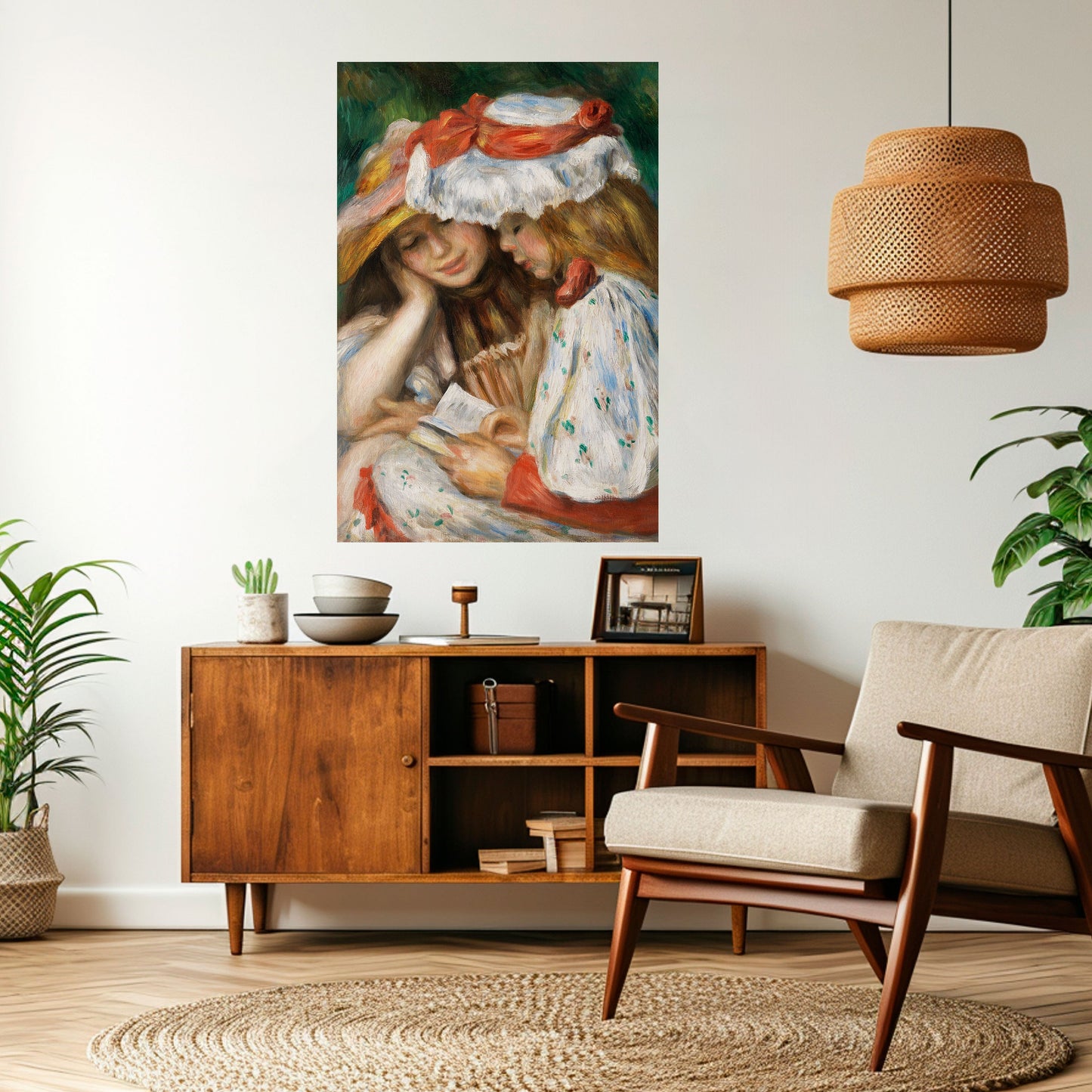 MUSE OF YOUTHFUL DREAMS Peel and Stick Vertical Poster