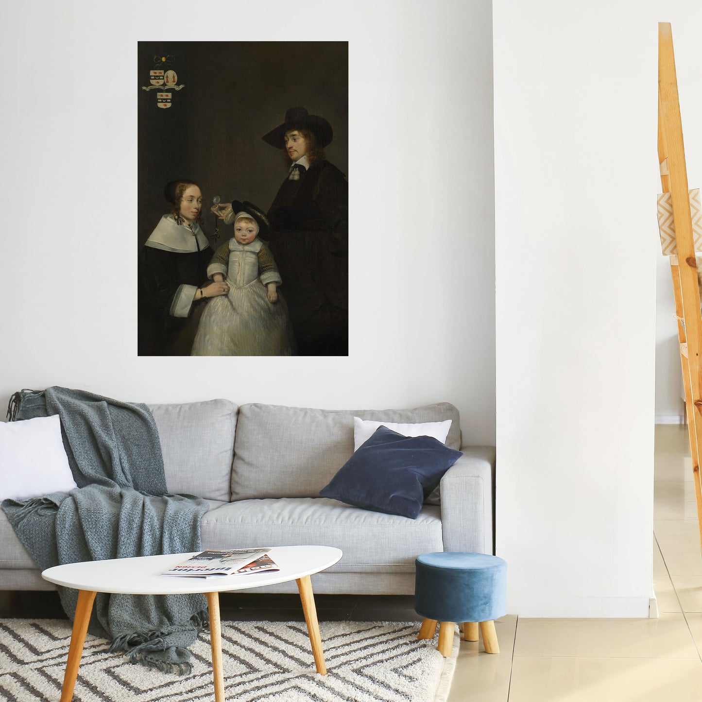 VÄRDADE ÖGONBLICK OMFATTAS Vertikal poster med självhäftande text