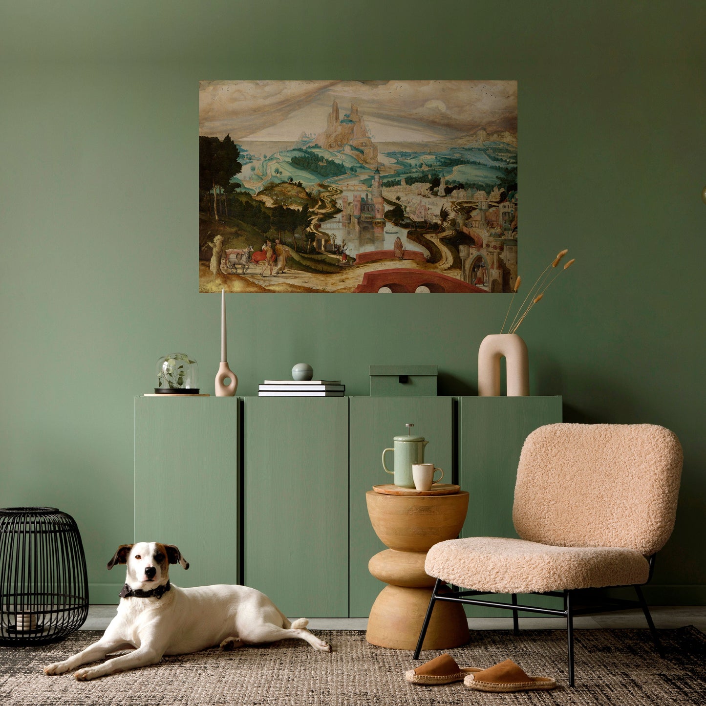 ENCHANTED LANDSCAPE DREAMS Peel and Stick Horizontal Poster
