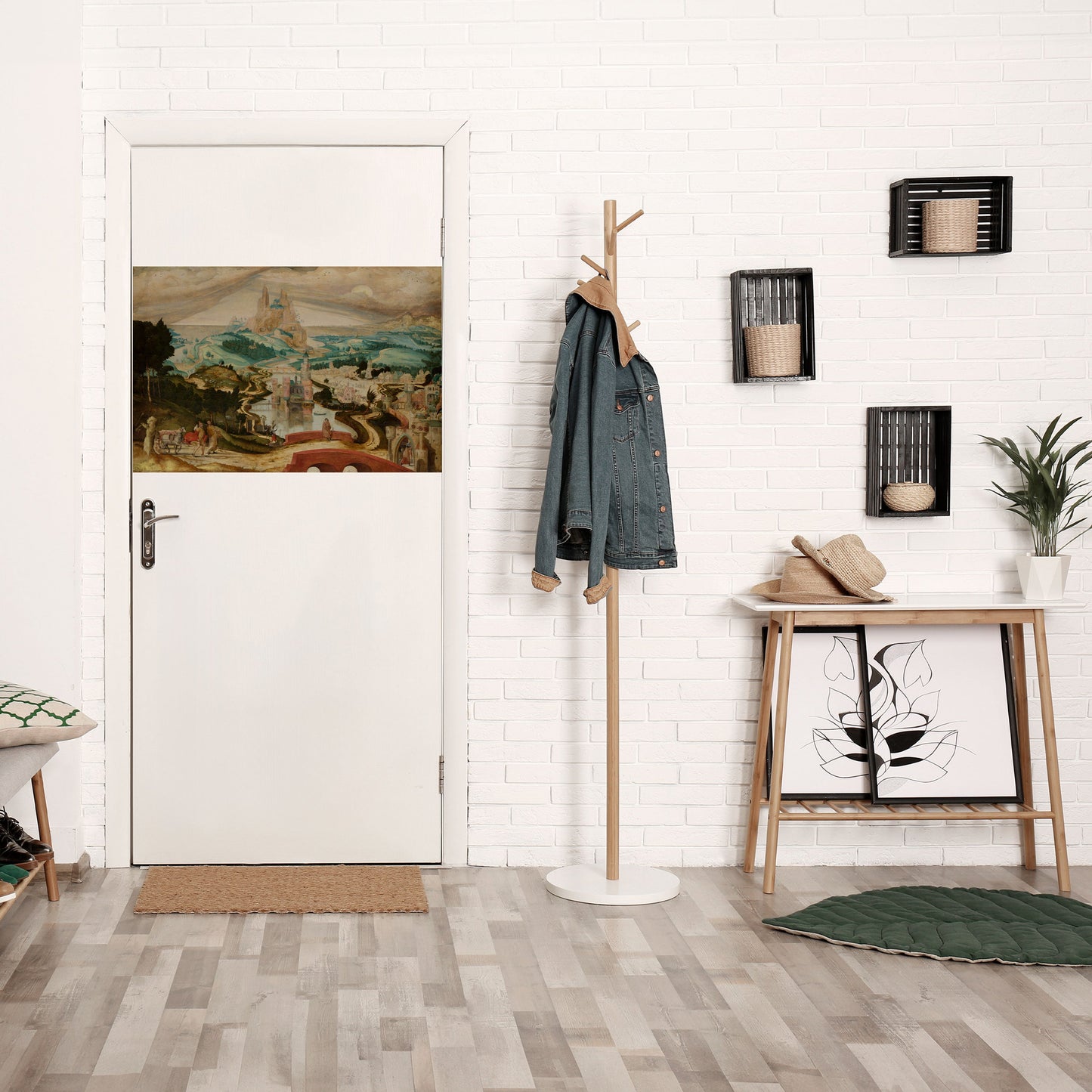 ENCHANTED LANDSCAPE DREAMS Peel and Stick Horizontal Poster