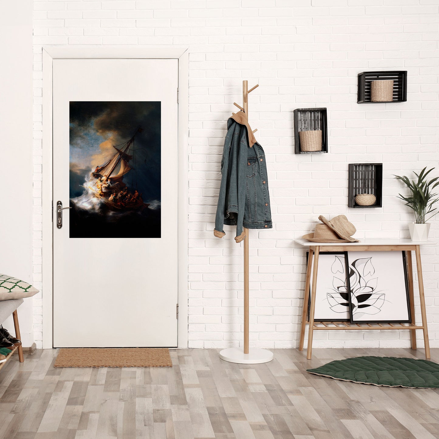STORM OF HEROES Peel and Stick Vertical Poster
