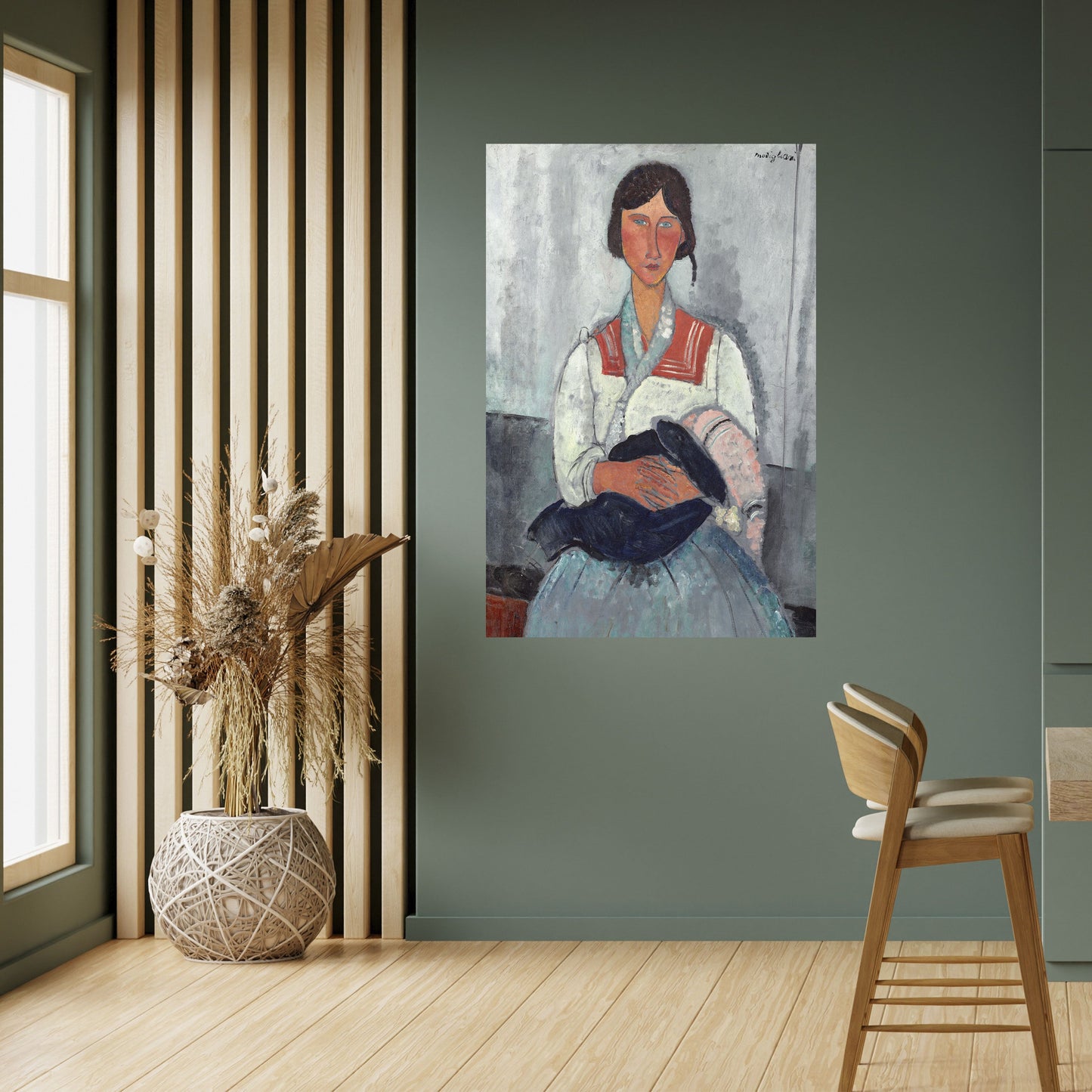 A MOMENT IN TIME Peel and Stick Vertical Poster