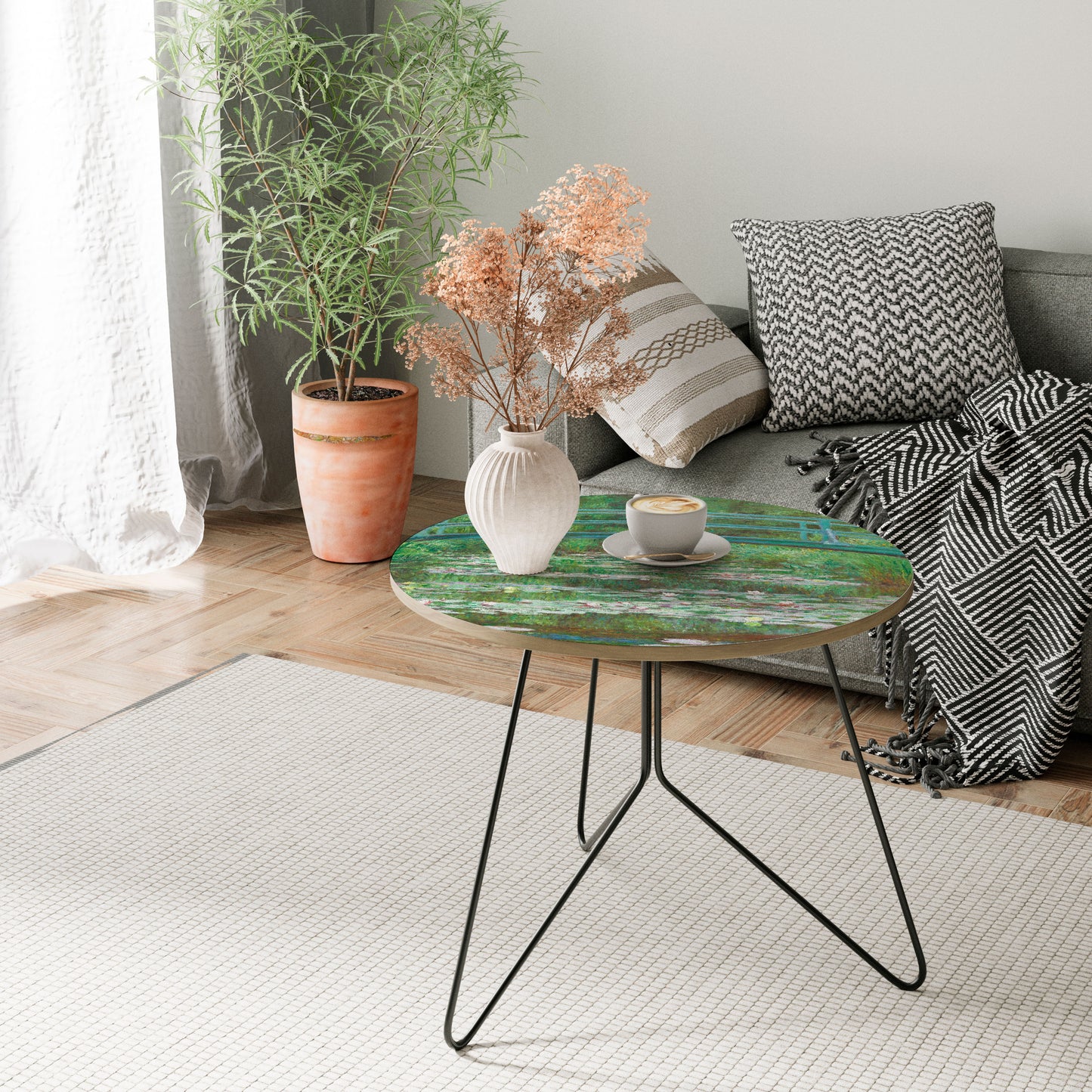 JAPANESE FOOTBRIDGE Large Coffee Table