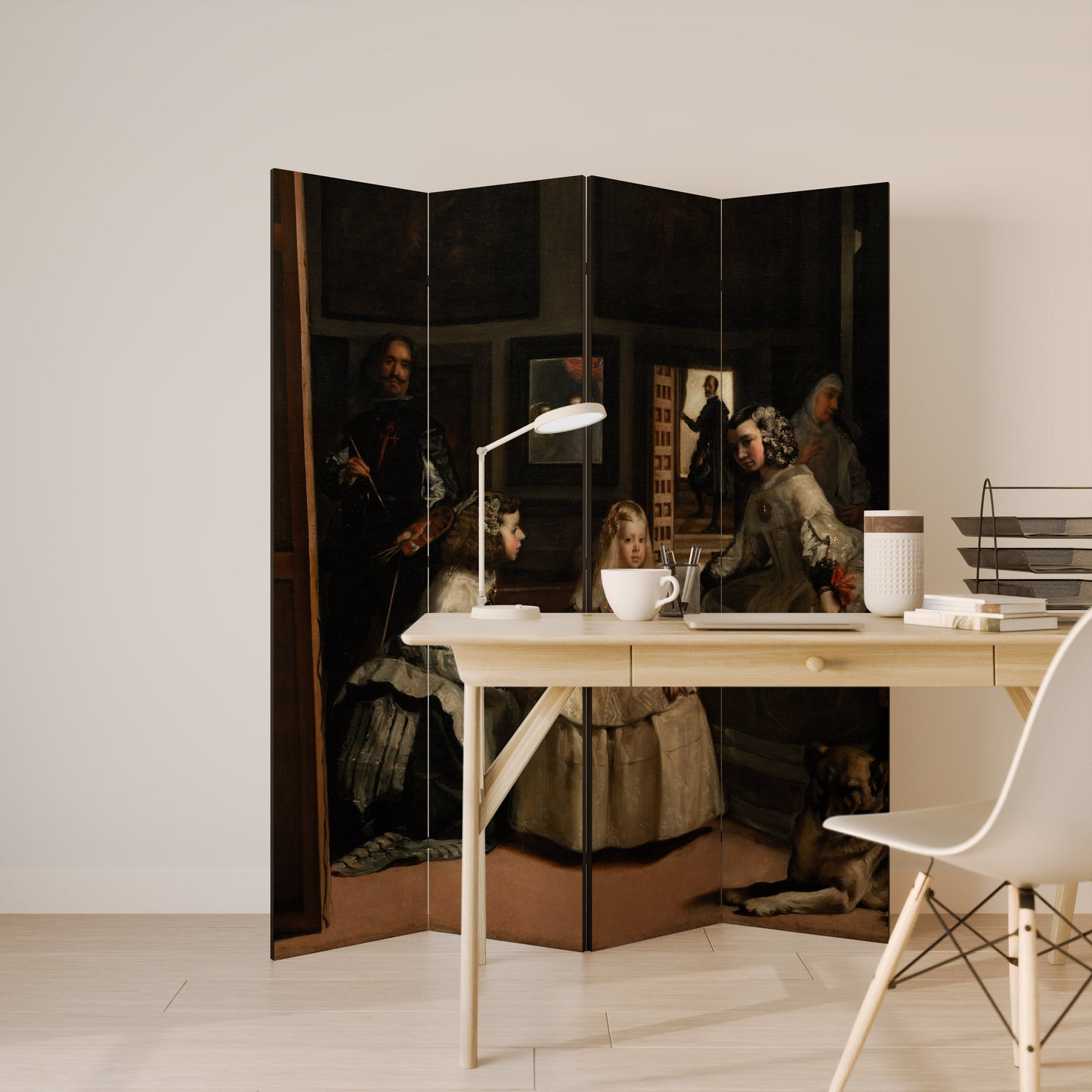 MYSTIQUE OF MOMENTS Decorative 4-Panel Room Divider