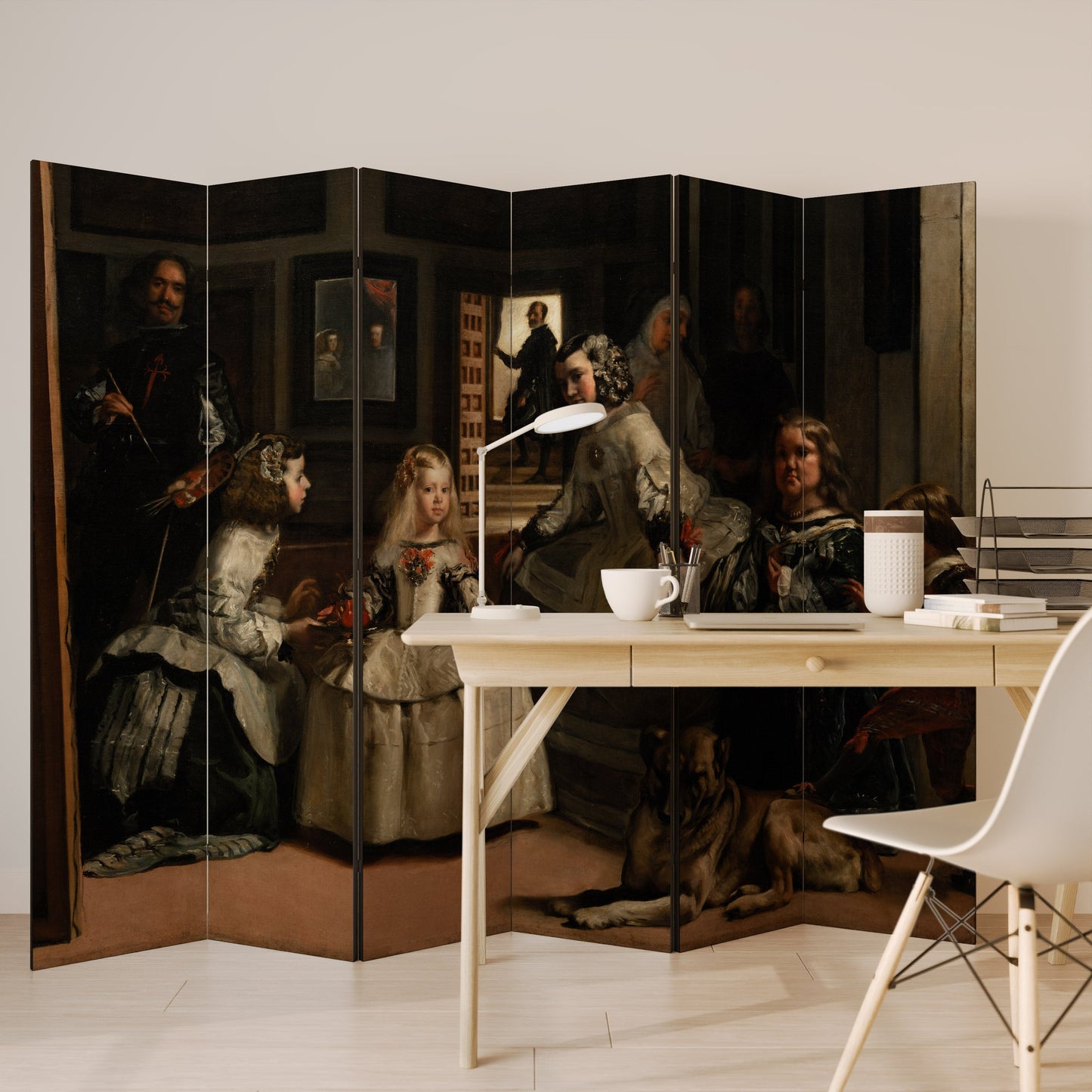 MYSTIQUE OF MOMENTS Decorative 6-Panel Room Divider