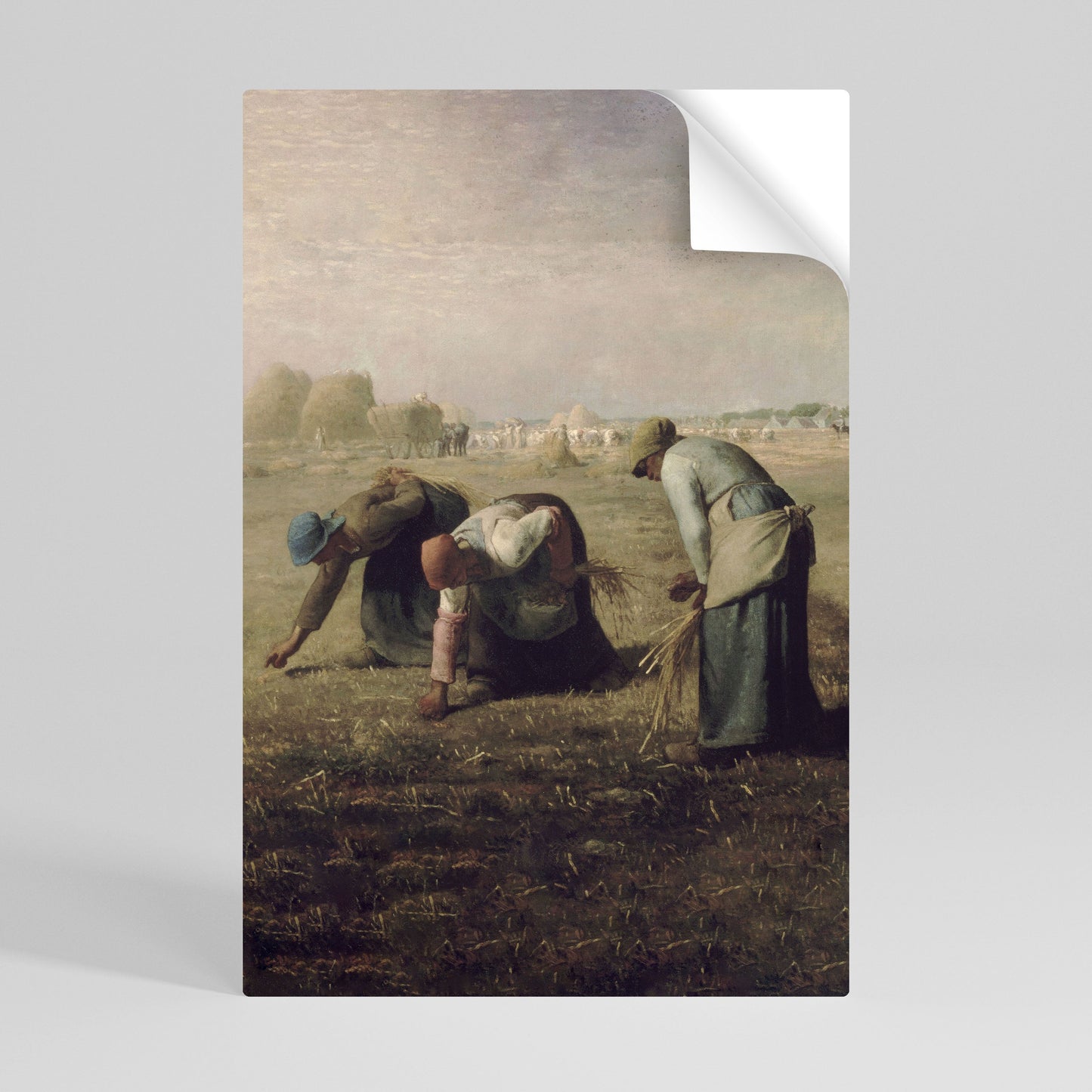 THE GLEANERS vertikal affisch med självhäftande motiv
