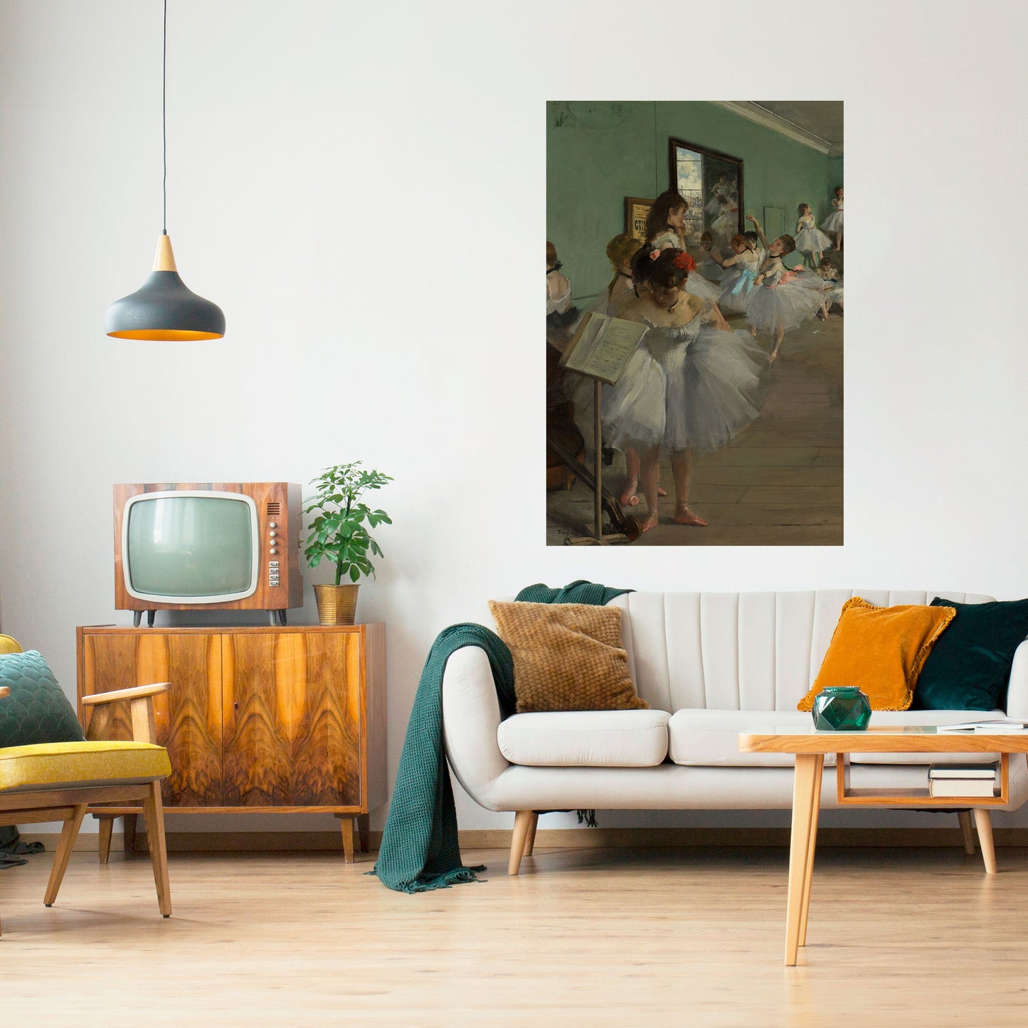 THE DANCE CLASS Peel and Stick Vertical Poster