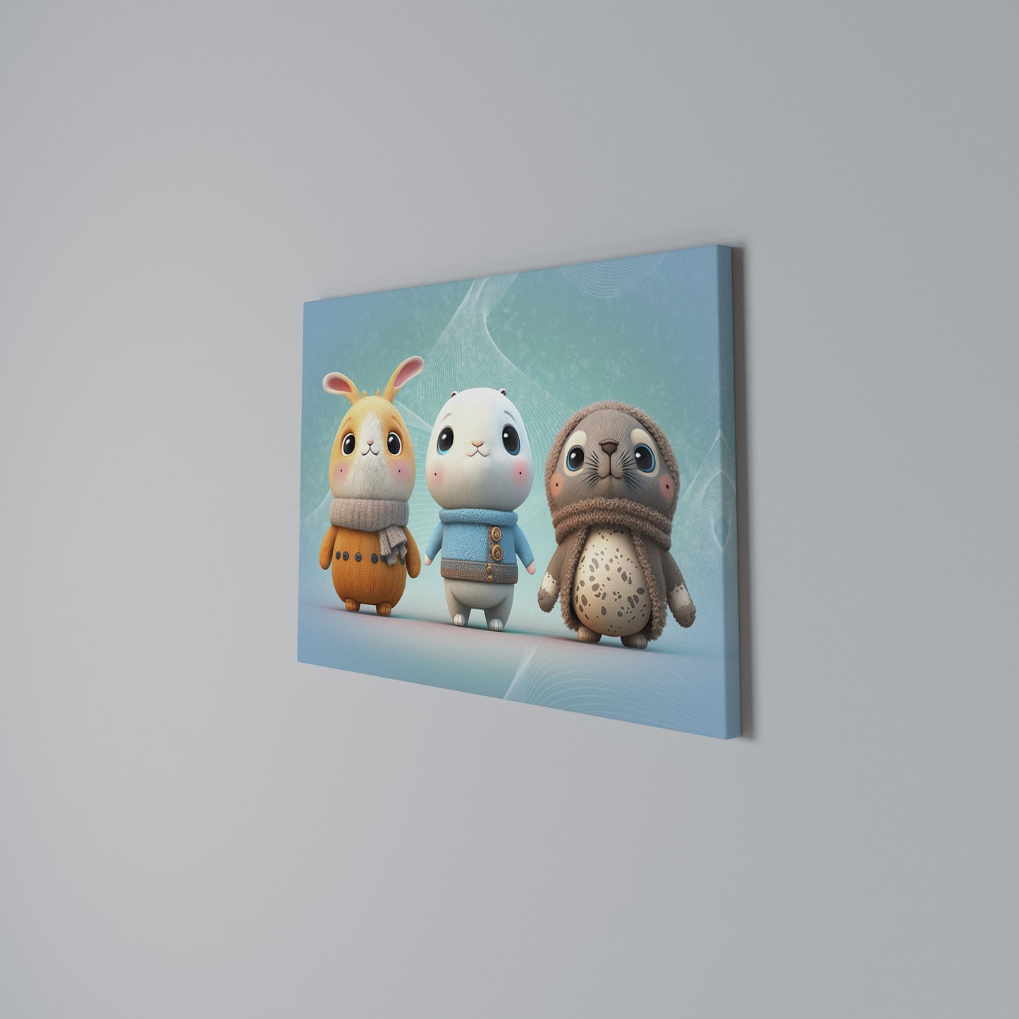 SWEETIES SQUAD Horizontal Canvas Print