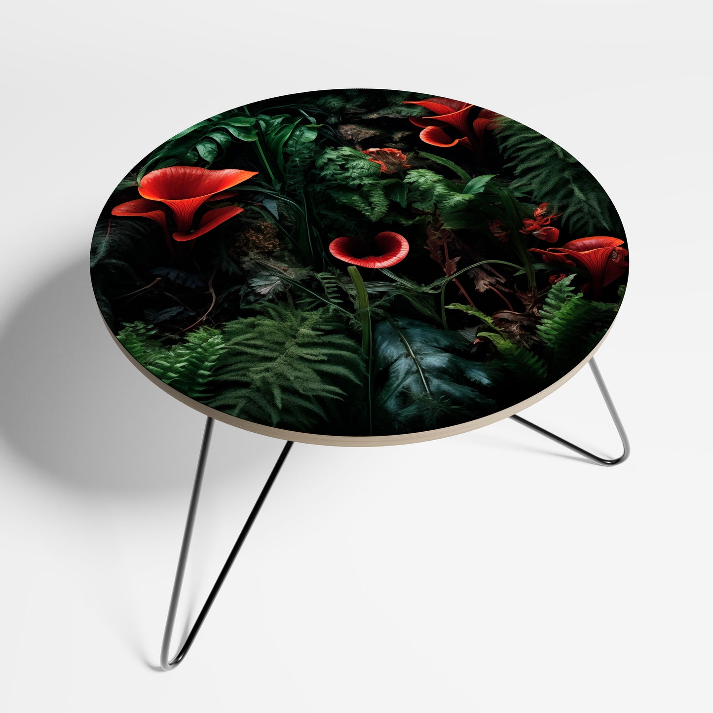 CRIMSON FERNS Large Coffee Table