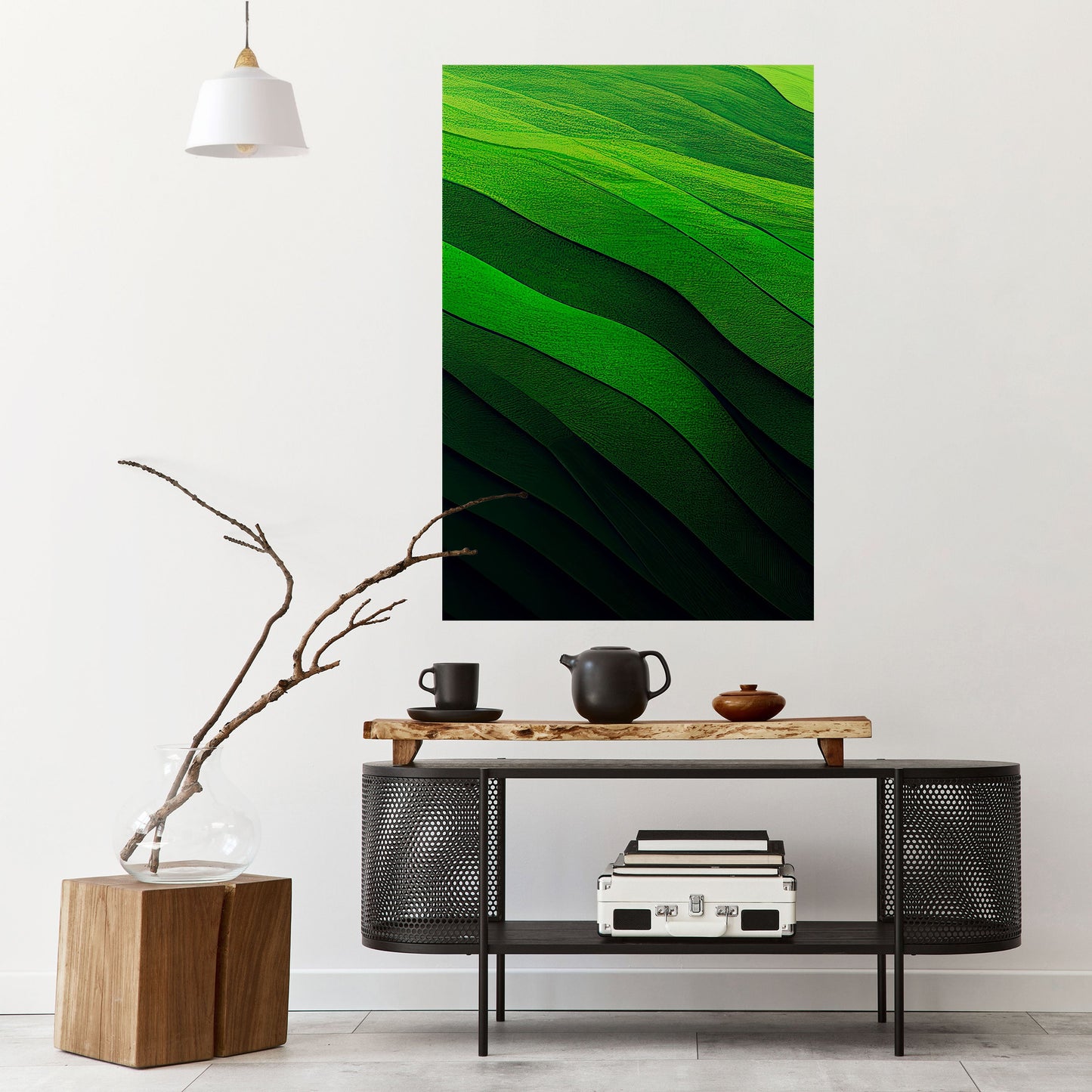 FRESH LANDSCAPE Peel and Stick Vertical Poster