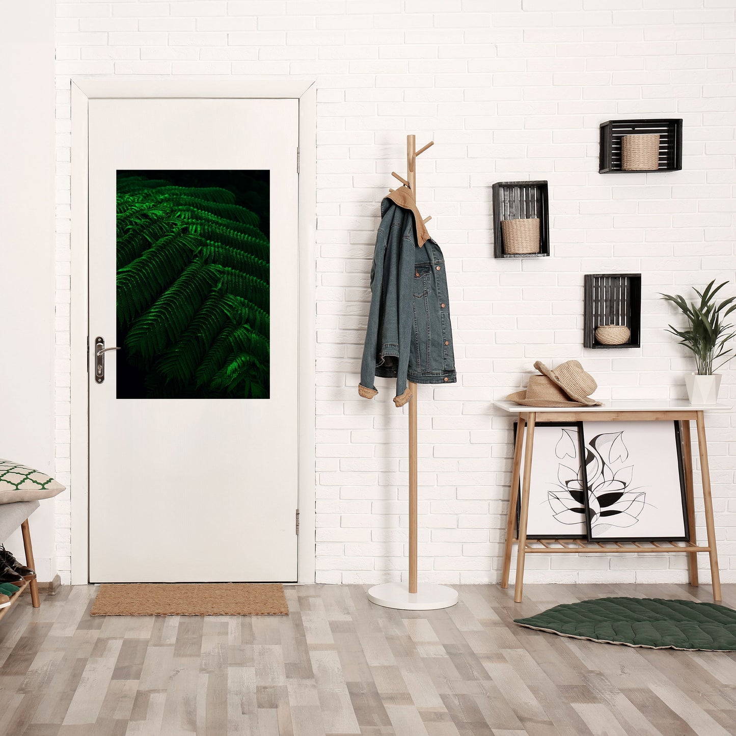 FERN FANTASY vertikal affisch med självhäftande motiv