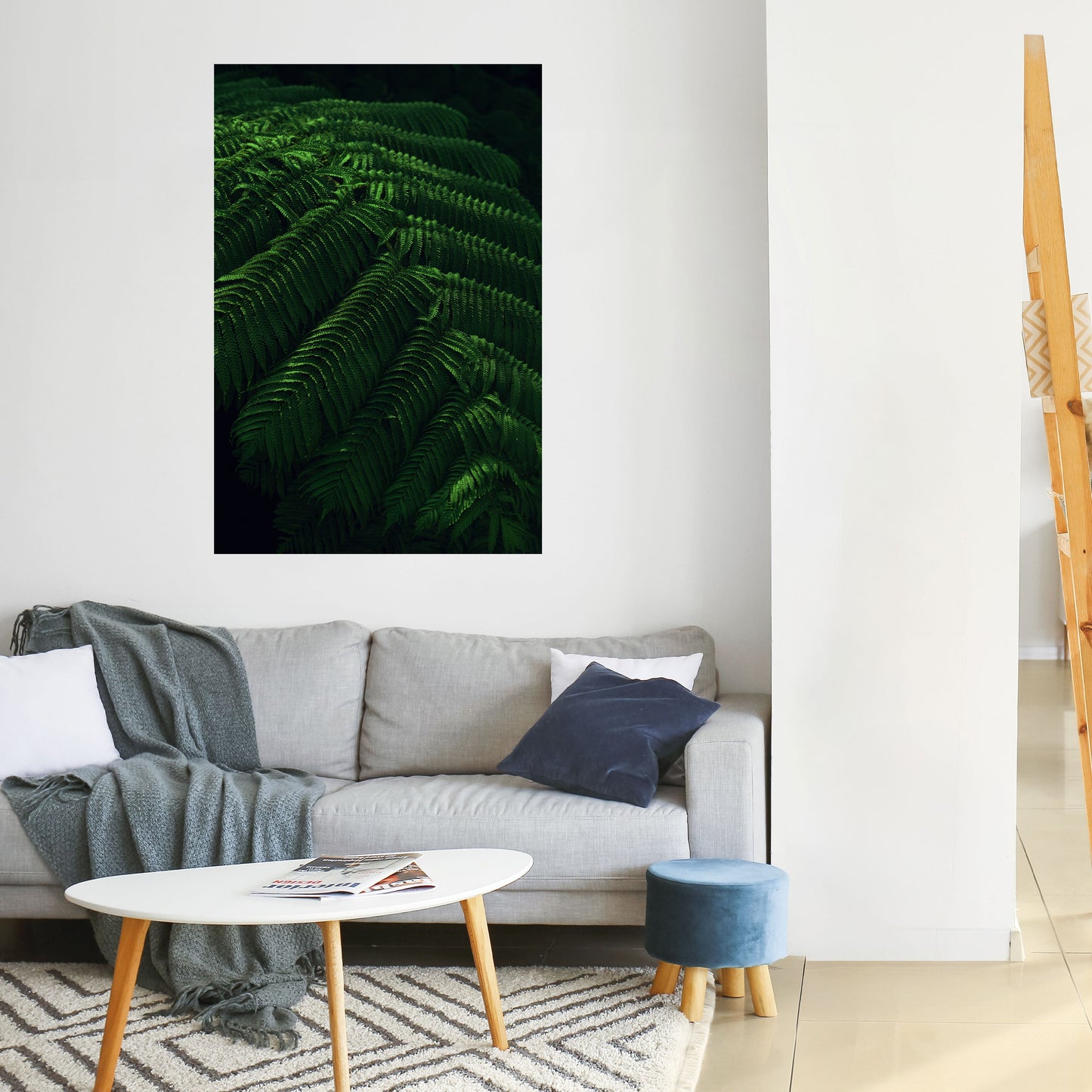 FERN FANTASY vertikal affisch med självhäftande motiv