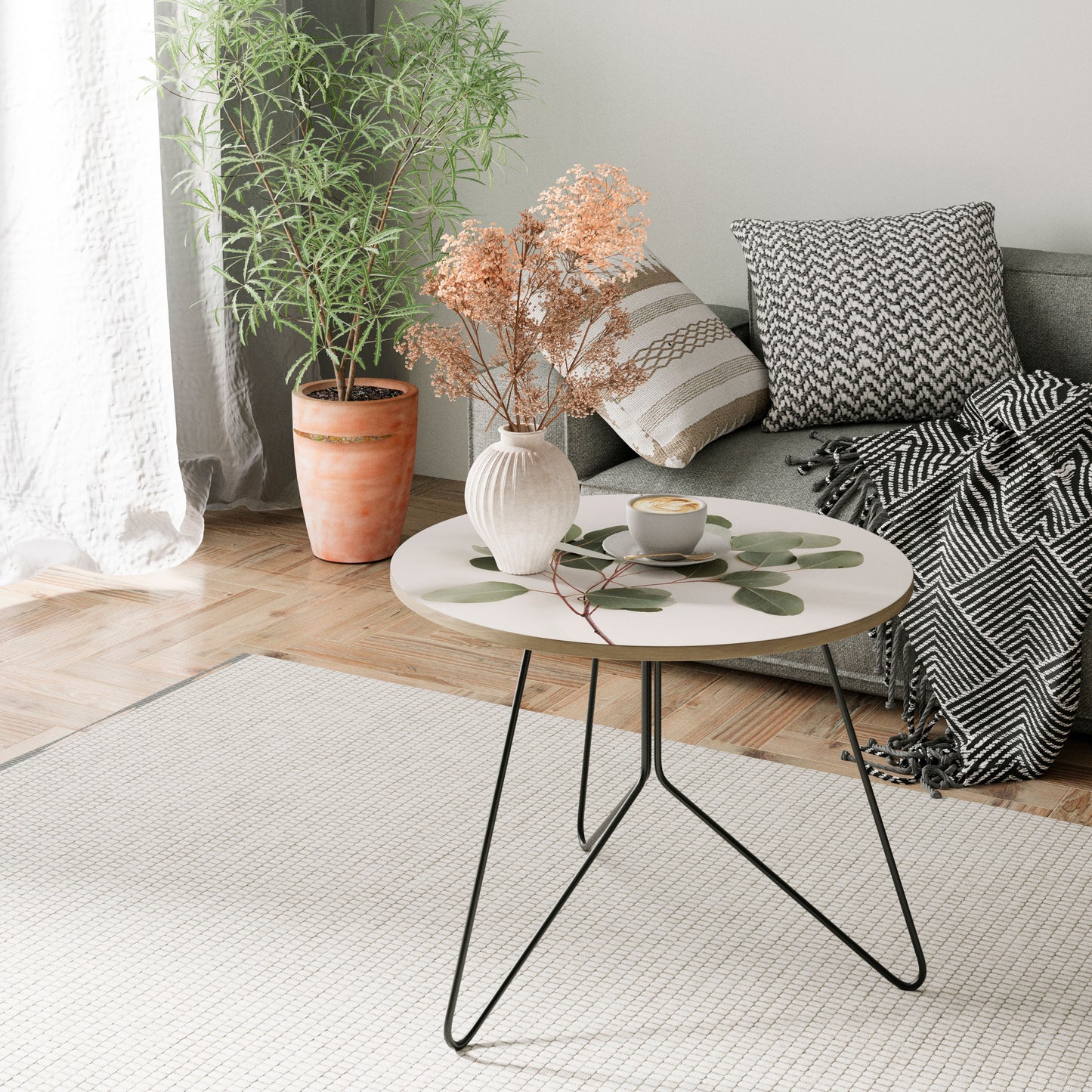 EUCALYPTUS BRANCH Large Coffee Table