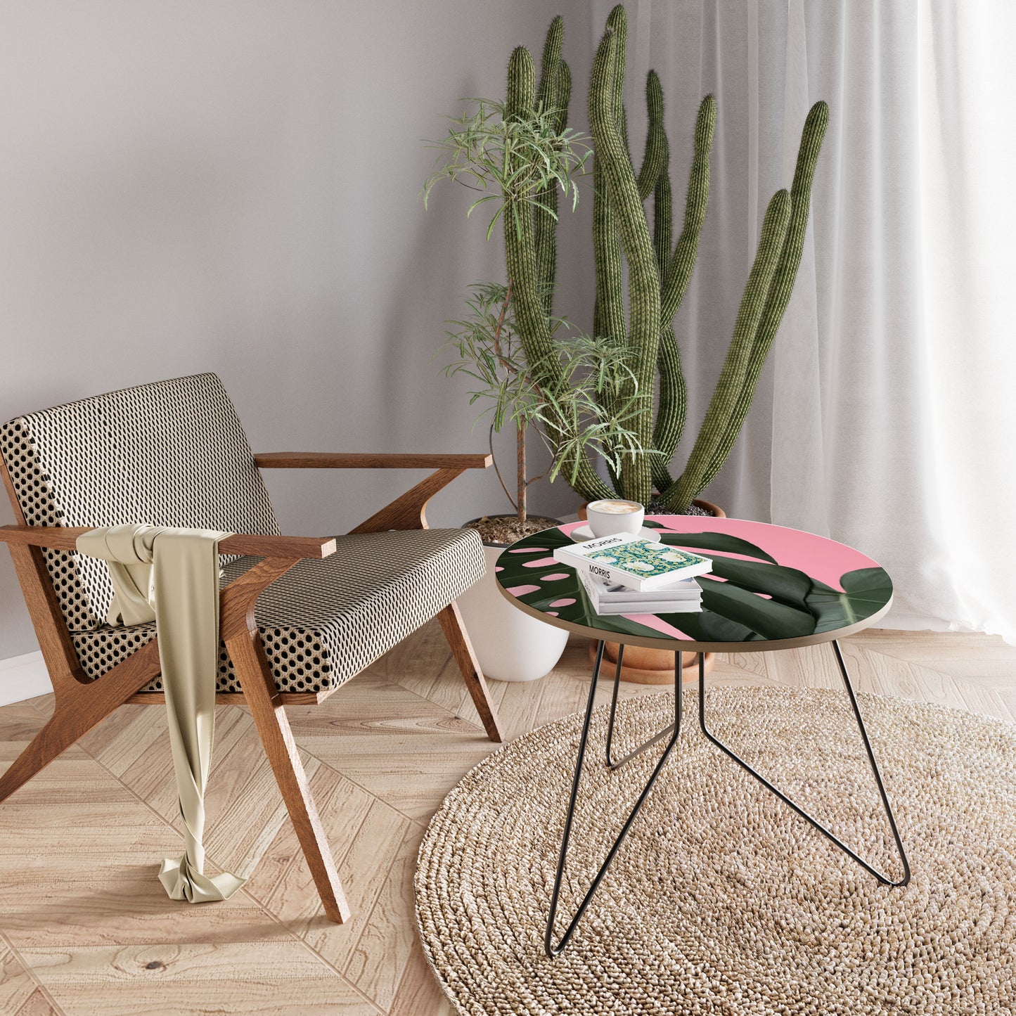 LADY MONSTERA Large Coffee Table
