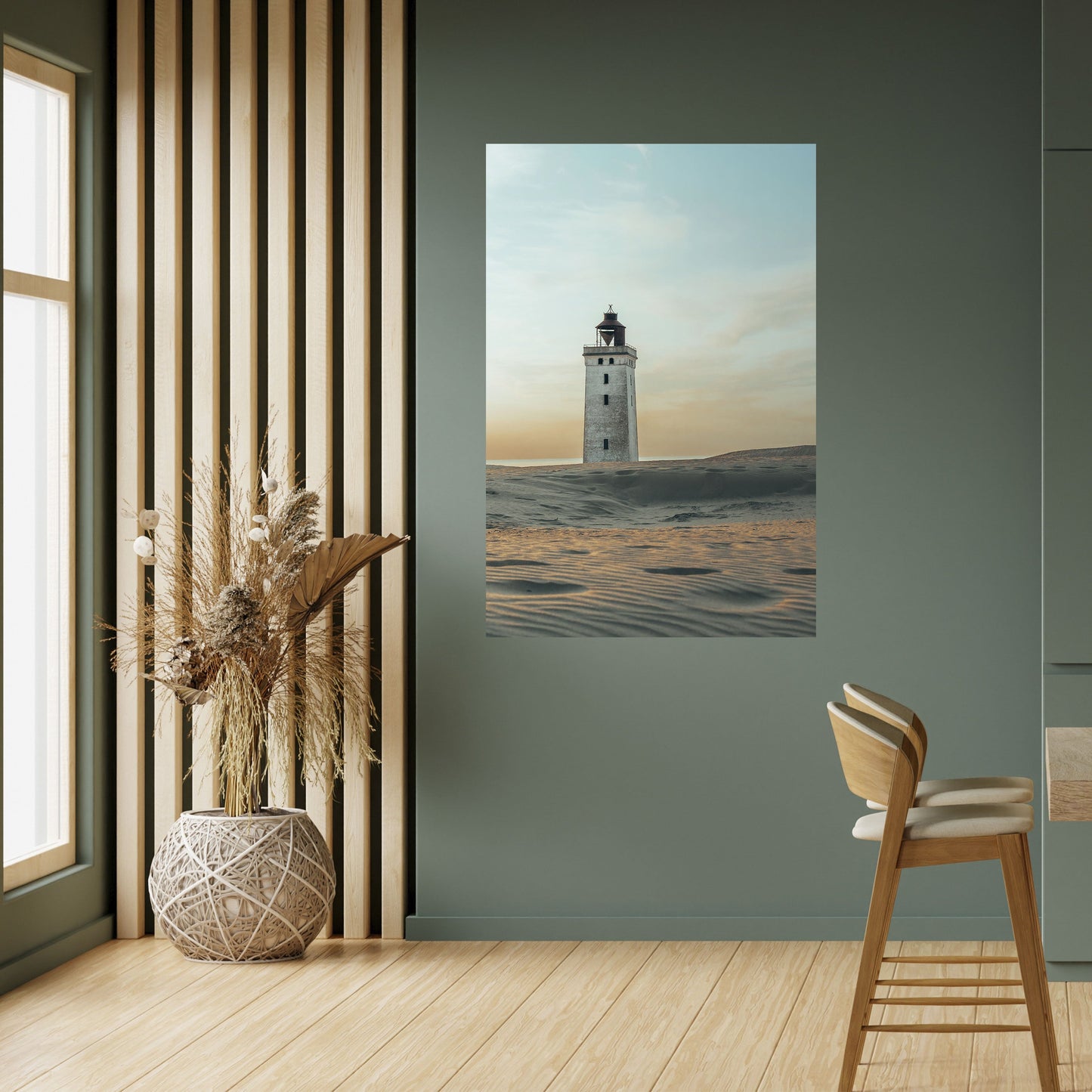 LIGHTHOUSE IN LIMBO Peel and Stick Vertical Poster