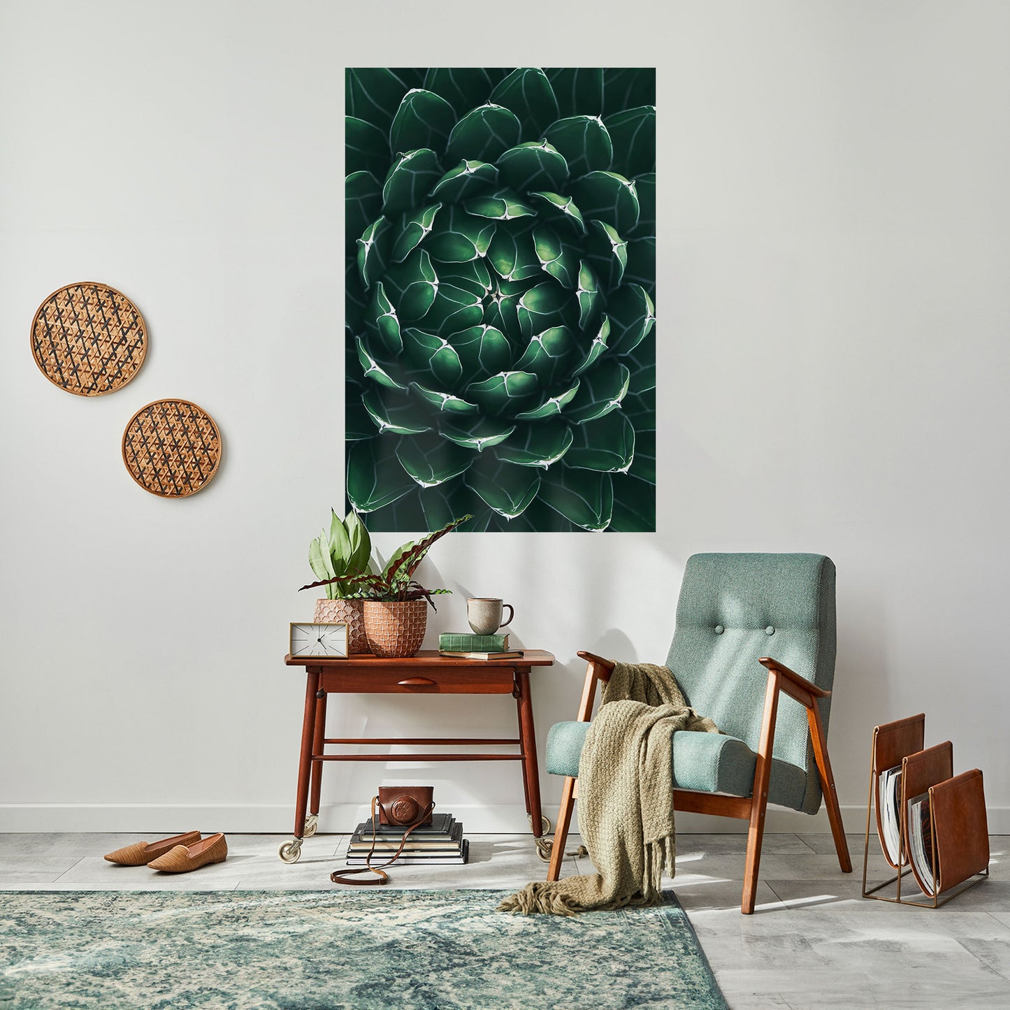 LUSH LABYRINTH vertikal poster med självhäftande mönster