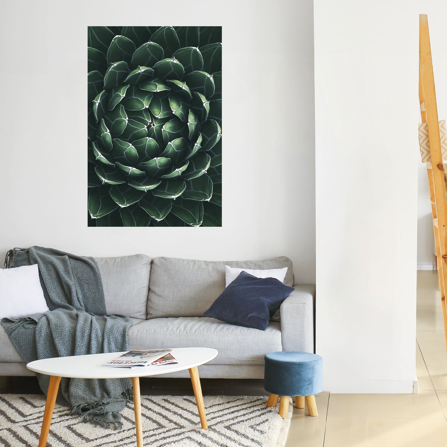 LUSH LABYRINTH vertikal poster med självhäftande mönster