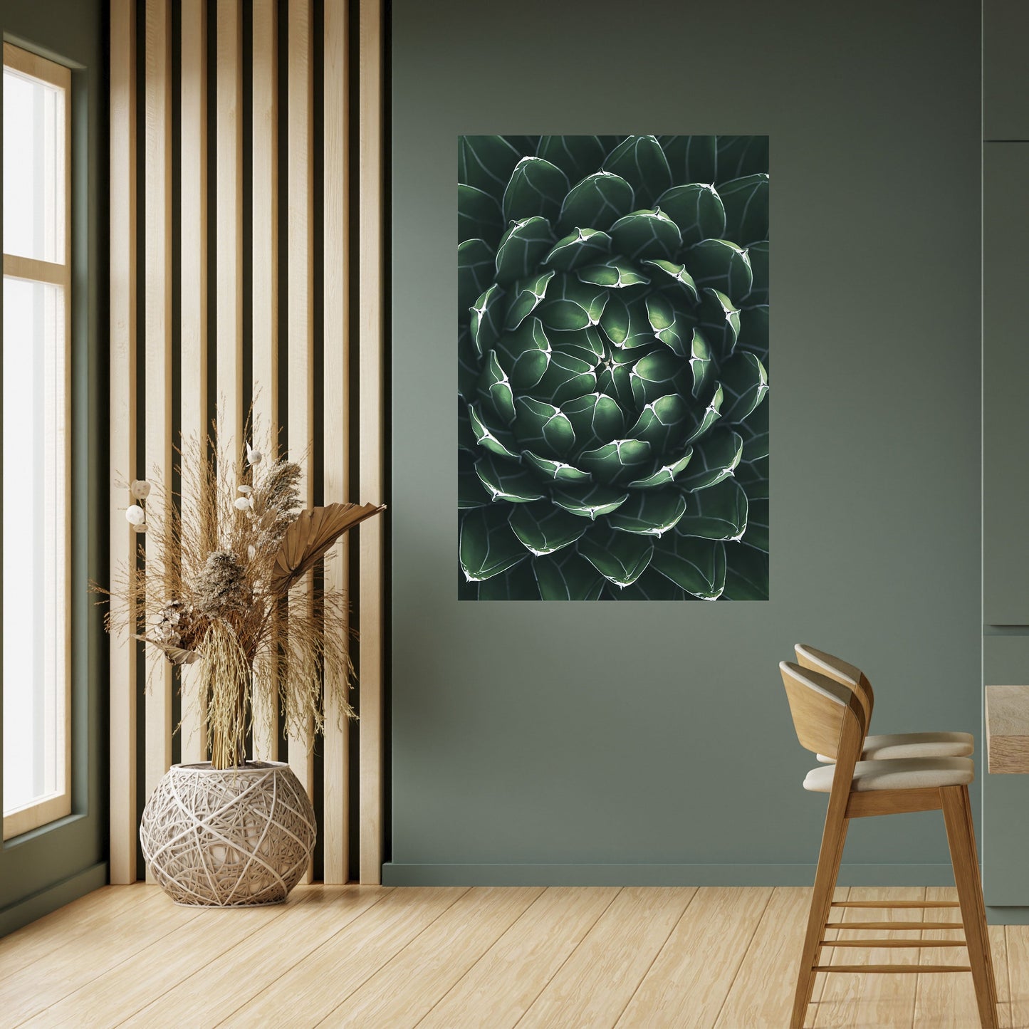 LUSH LABYRINTH vertikal poster med självhäftande mönster