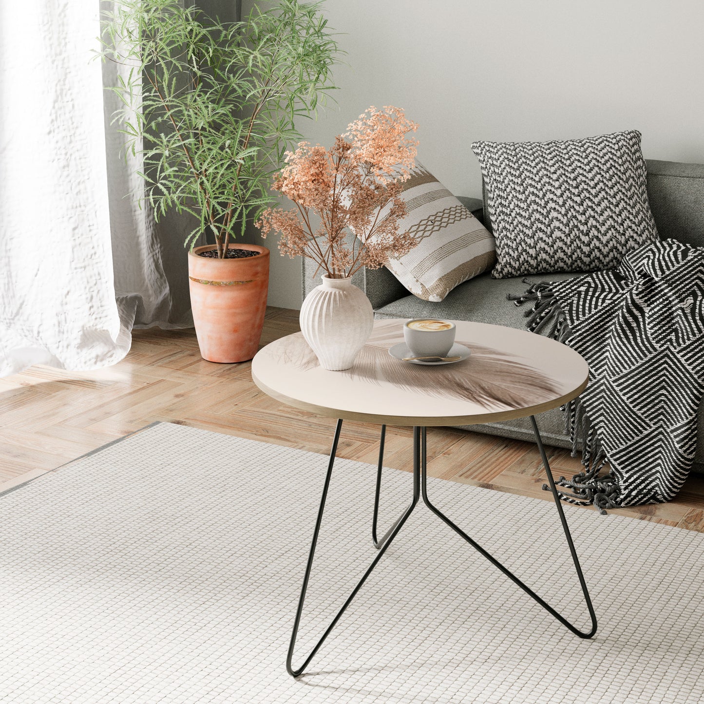 GRACEFULNESS PRECISION Large Coffee Table
