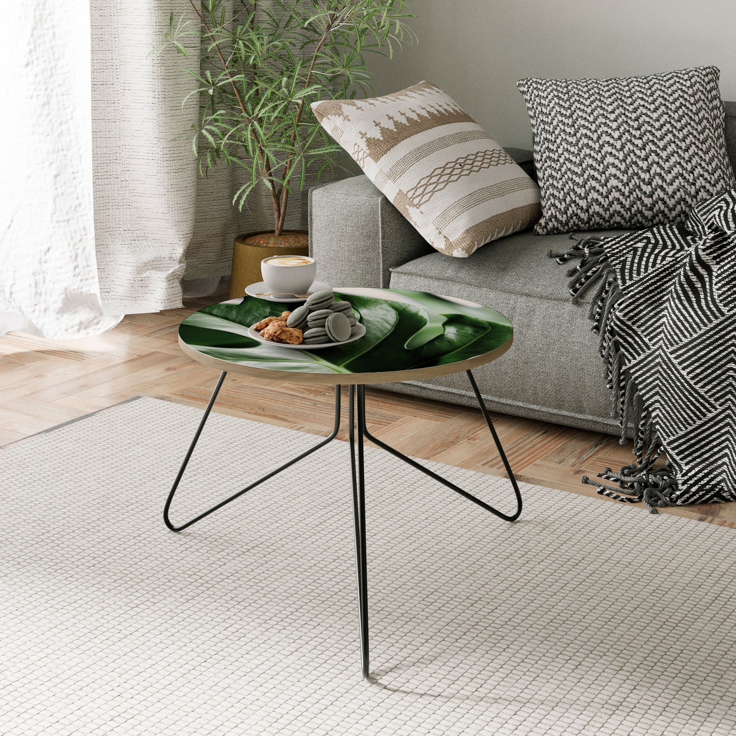SHARP MONSTERA Litet soffbord