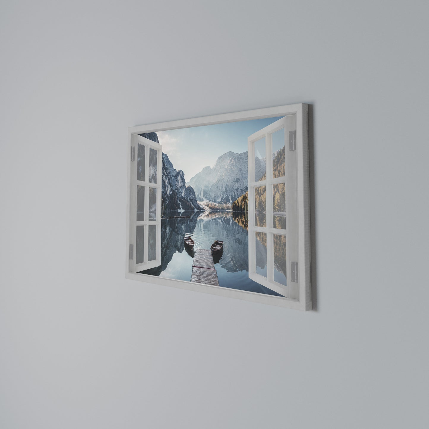 PEEK INTO PARADISE Horizontal Canvas Print