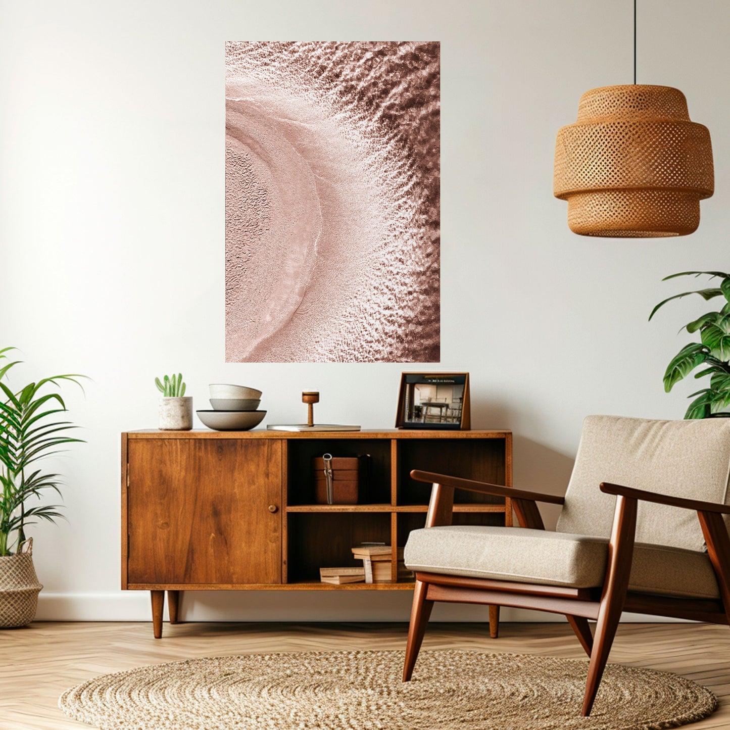 HARMONY IN HUES Peel and Stick Vertical Poster