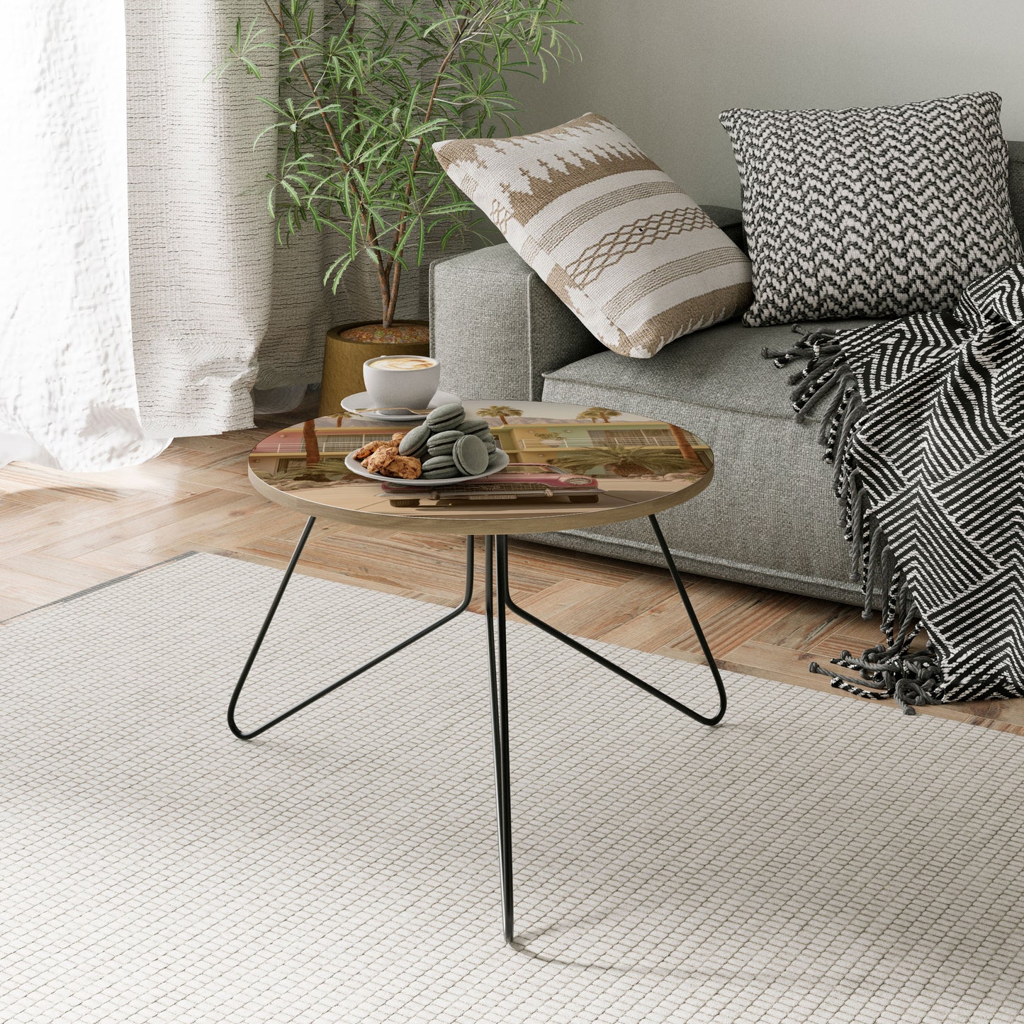 CALIFORNIAN STYLE Small Coffee Table