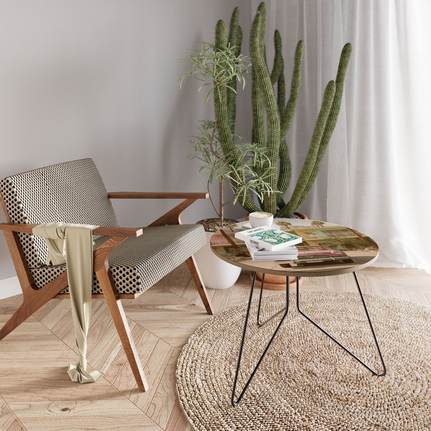 CALIFORNIAN STYLE Large Coffee Table