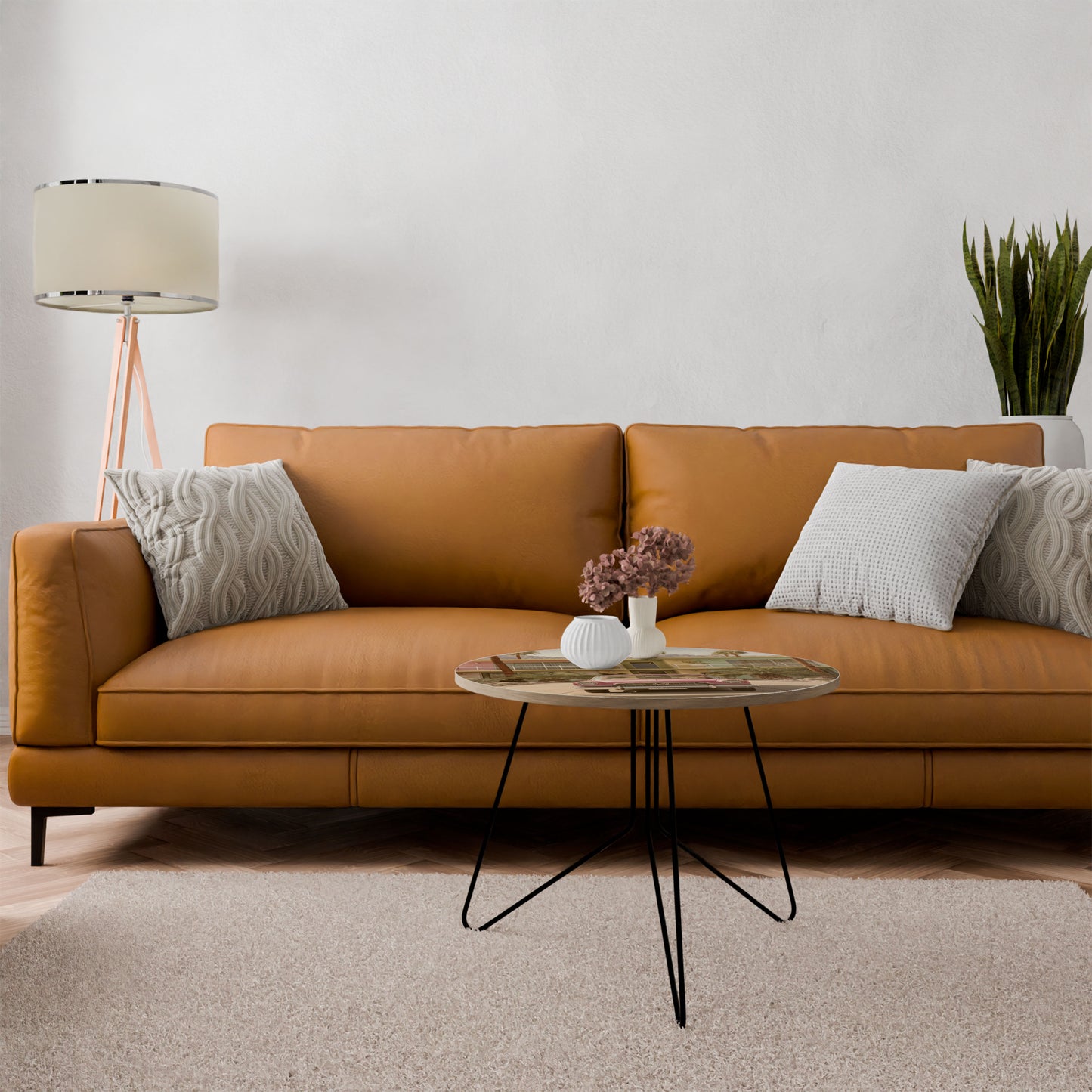 CALIFORNIAN STYLE Large Coffee Table