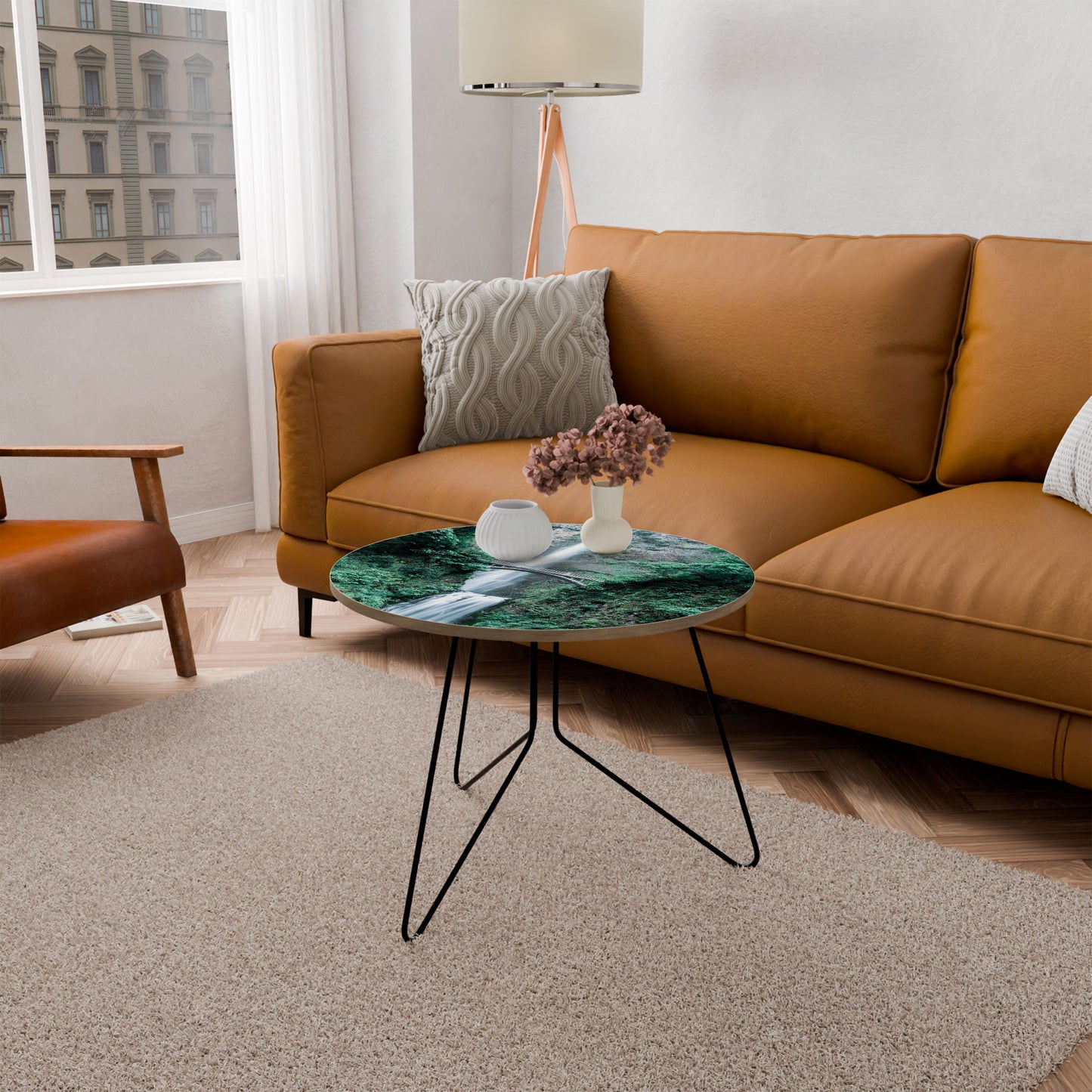 MYSTICAL WATERSCAPE BRIDGE Coffee Table 69